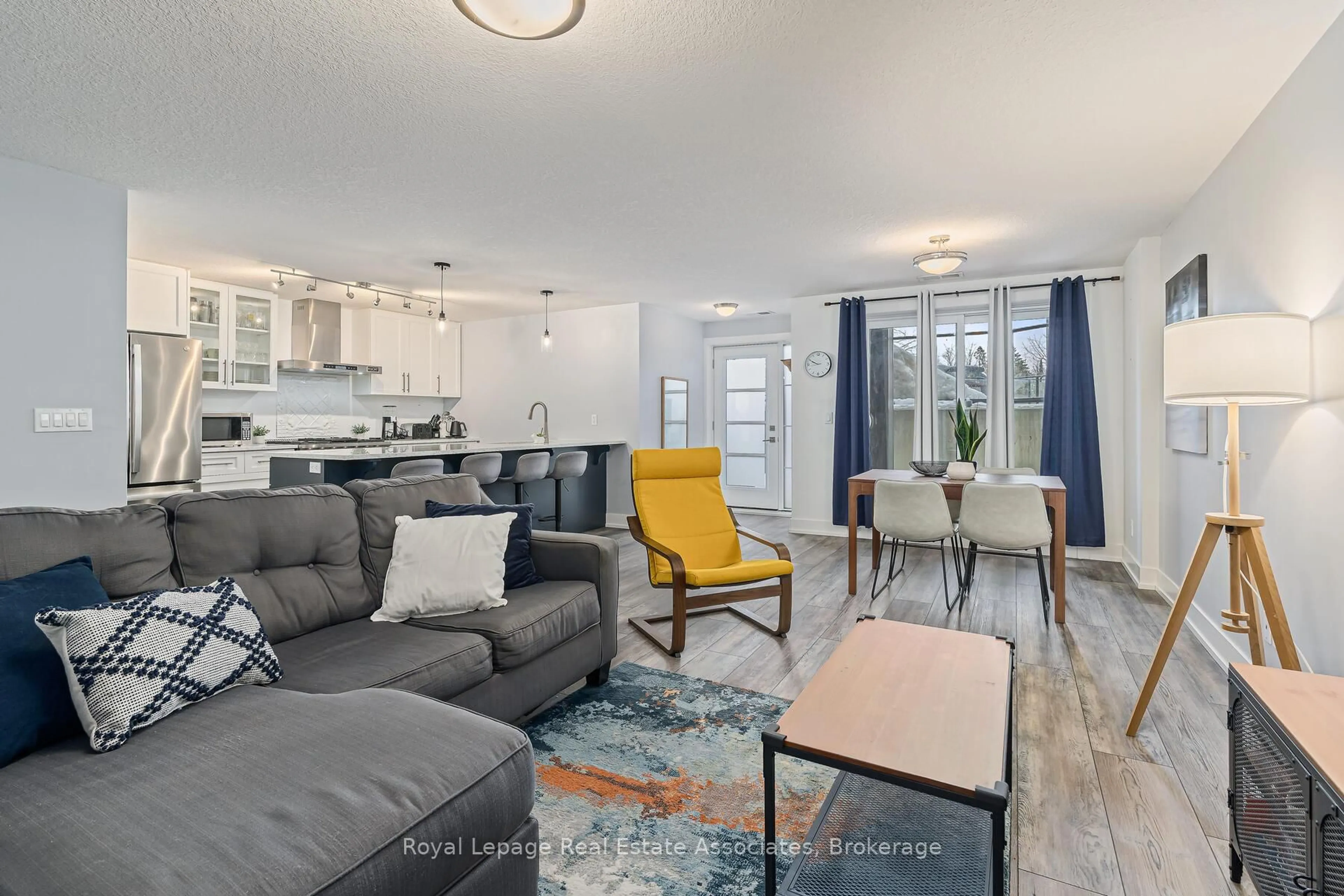 Living room with furniture, unknown for 17 Centre St #102, Orangeville Ontario L9W 7S6