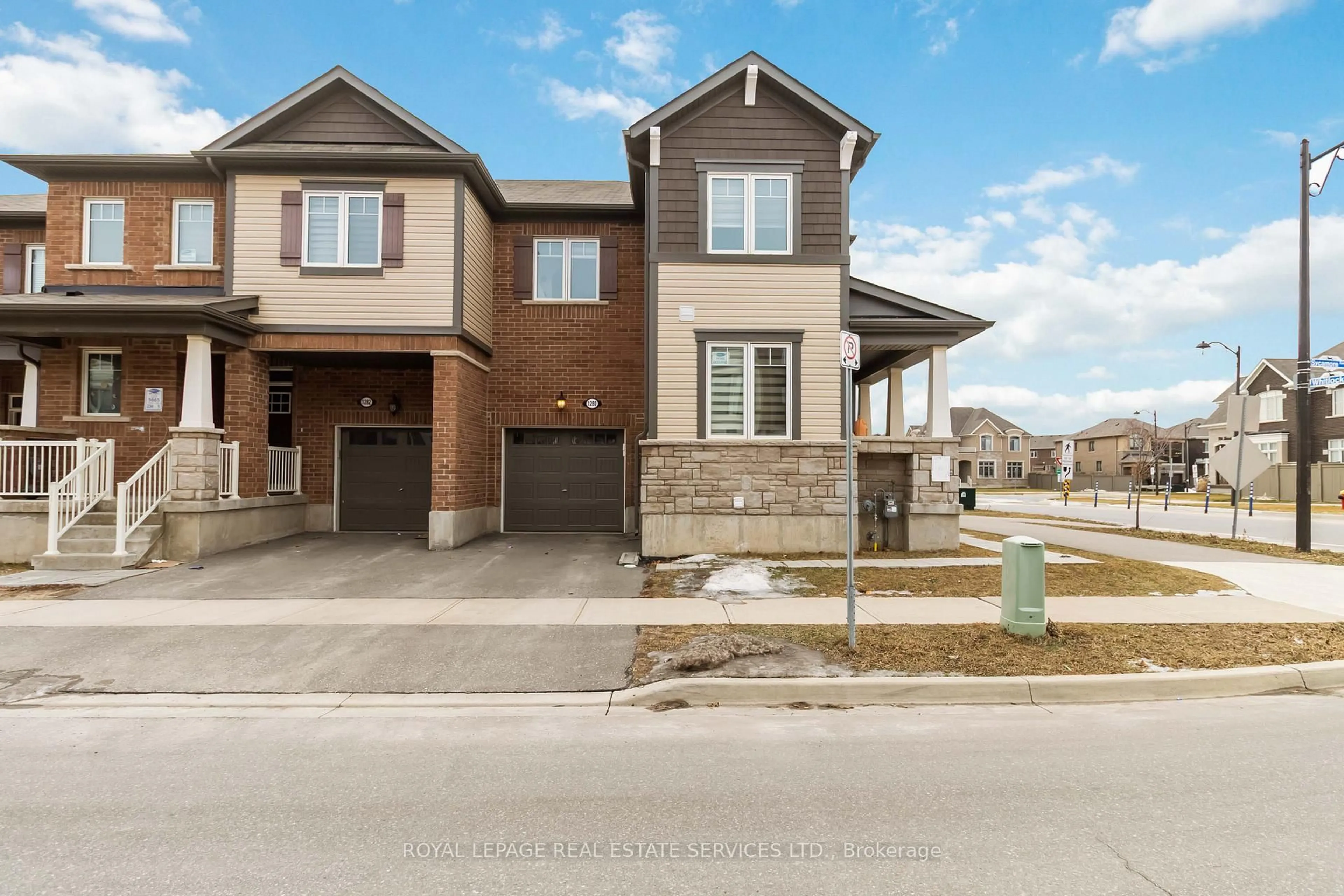 Home with brick exterior material, street for 1280 Sycamore Garden, Milton Ontario L9E 1R6