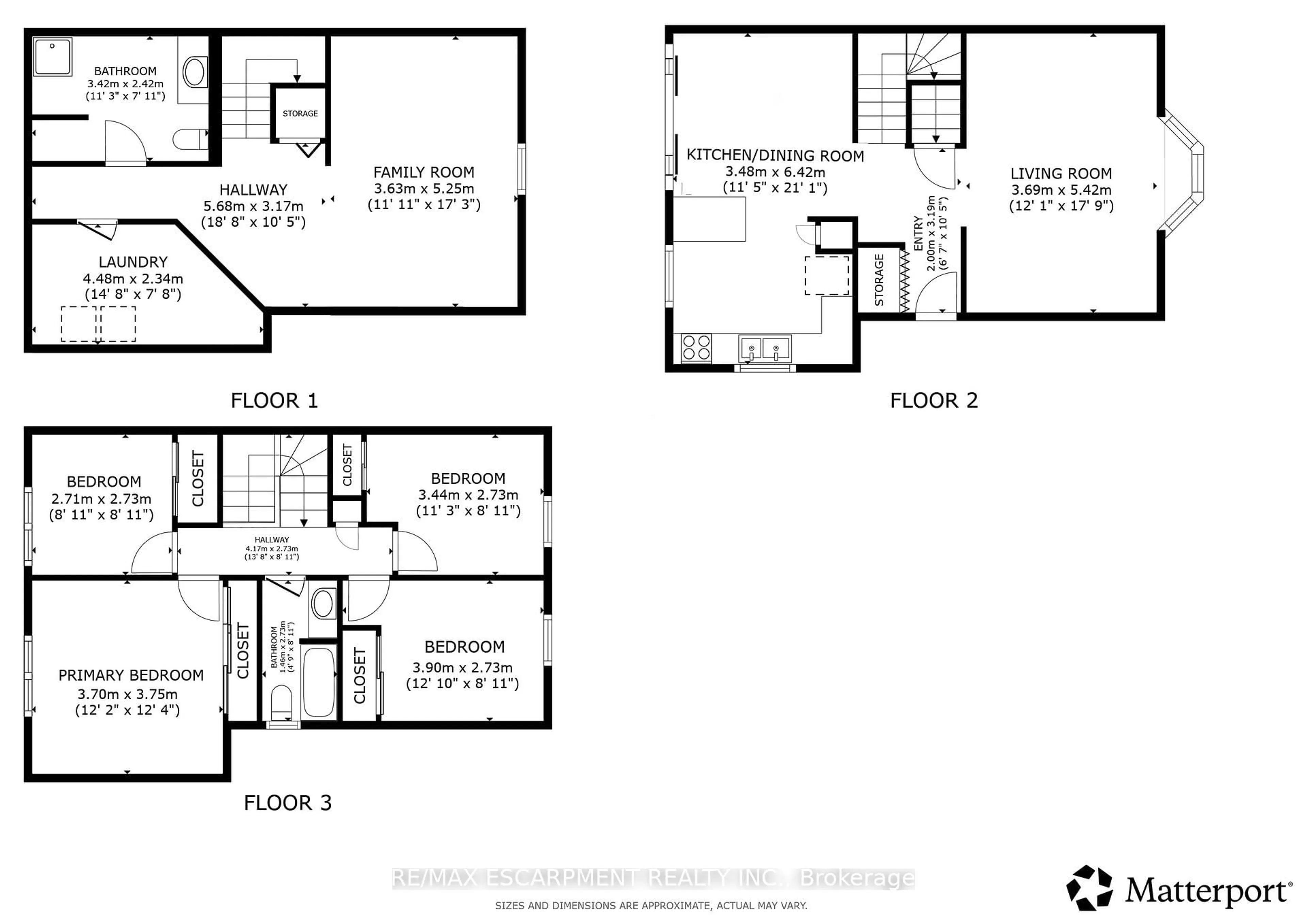 Floor plan for 655 Lomond Cres, Burlington Ontario L7L 2N8