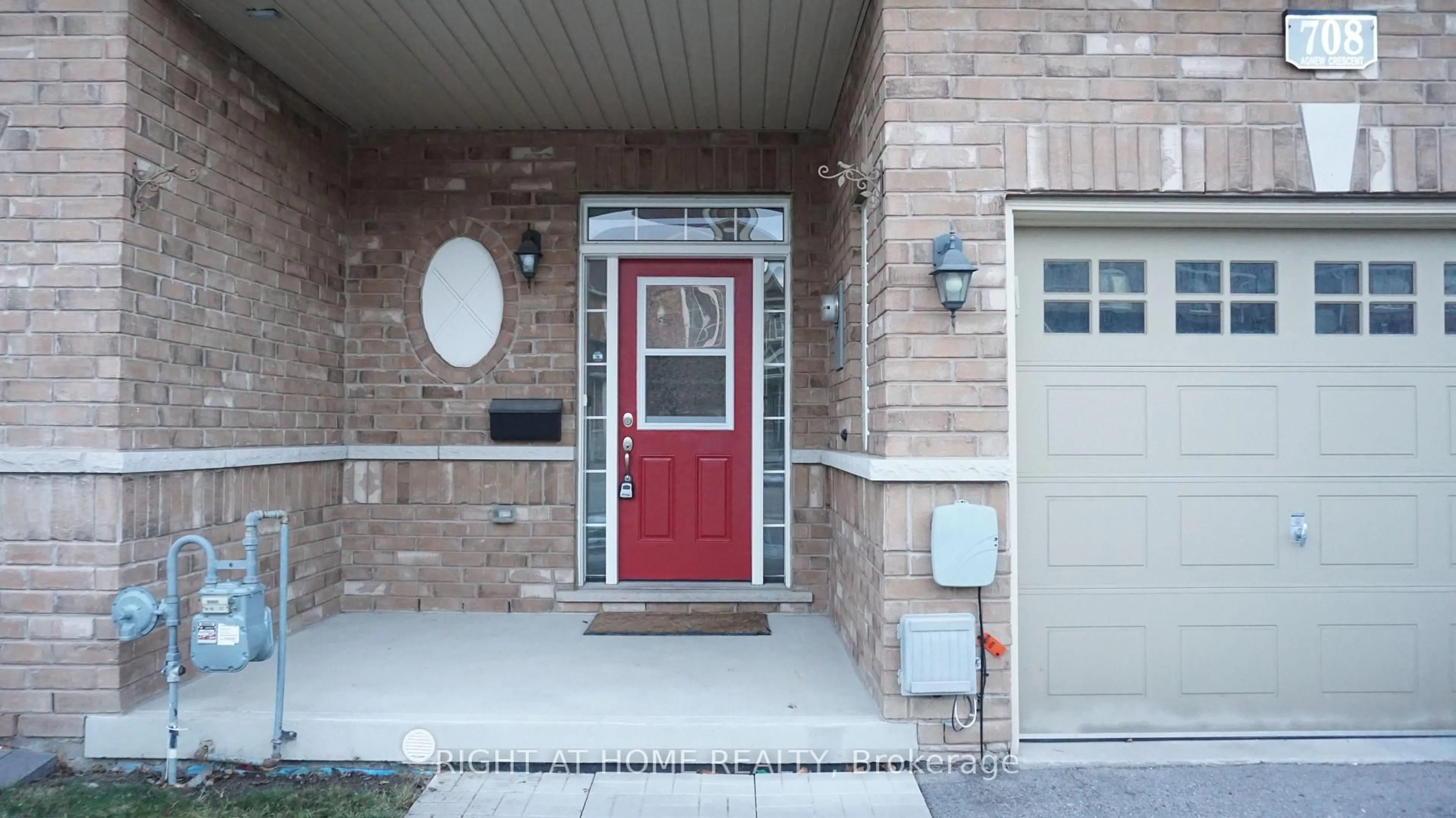 Home with brick exterior material, street for 708 Agnew Cres, Milton Ontario L9T 8M6