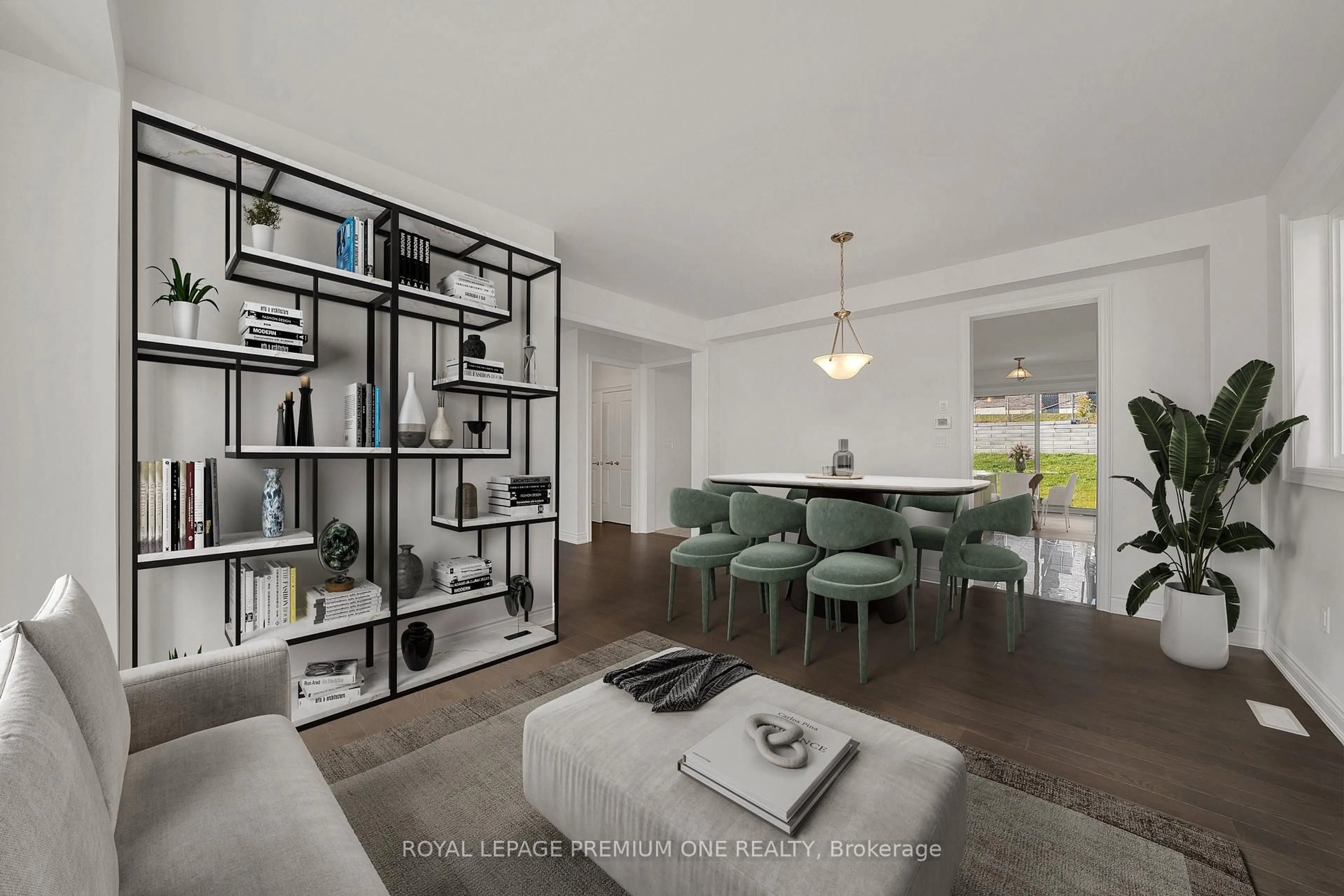 Living room with furniture, unknown for 32 James Walker Ave, Caledon Ontario L7C 0H1