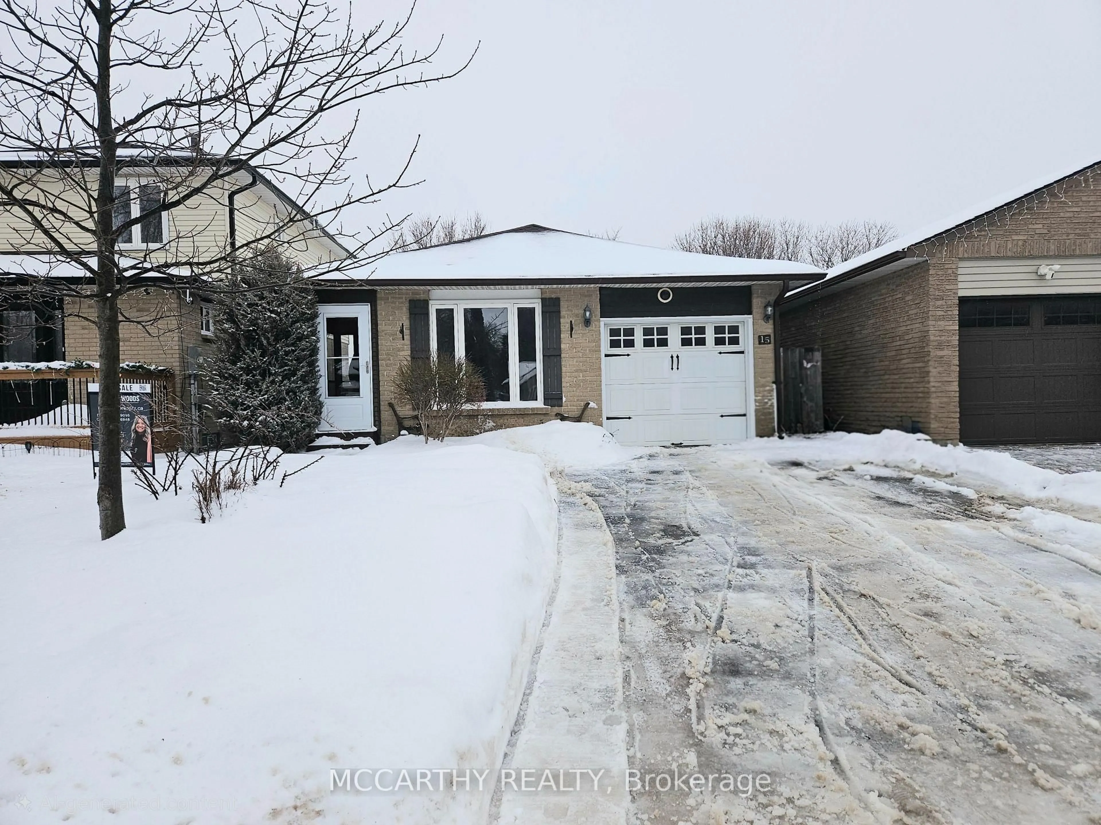 A pic from outside/outdoor area/front of a property/back of a property/a pic from drone, street for 15 Andrew Ave, Orangeville Ontario L9W 4E5