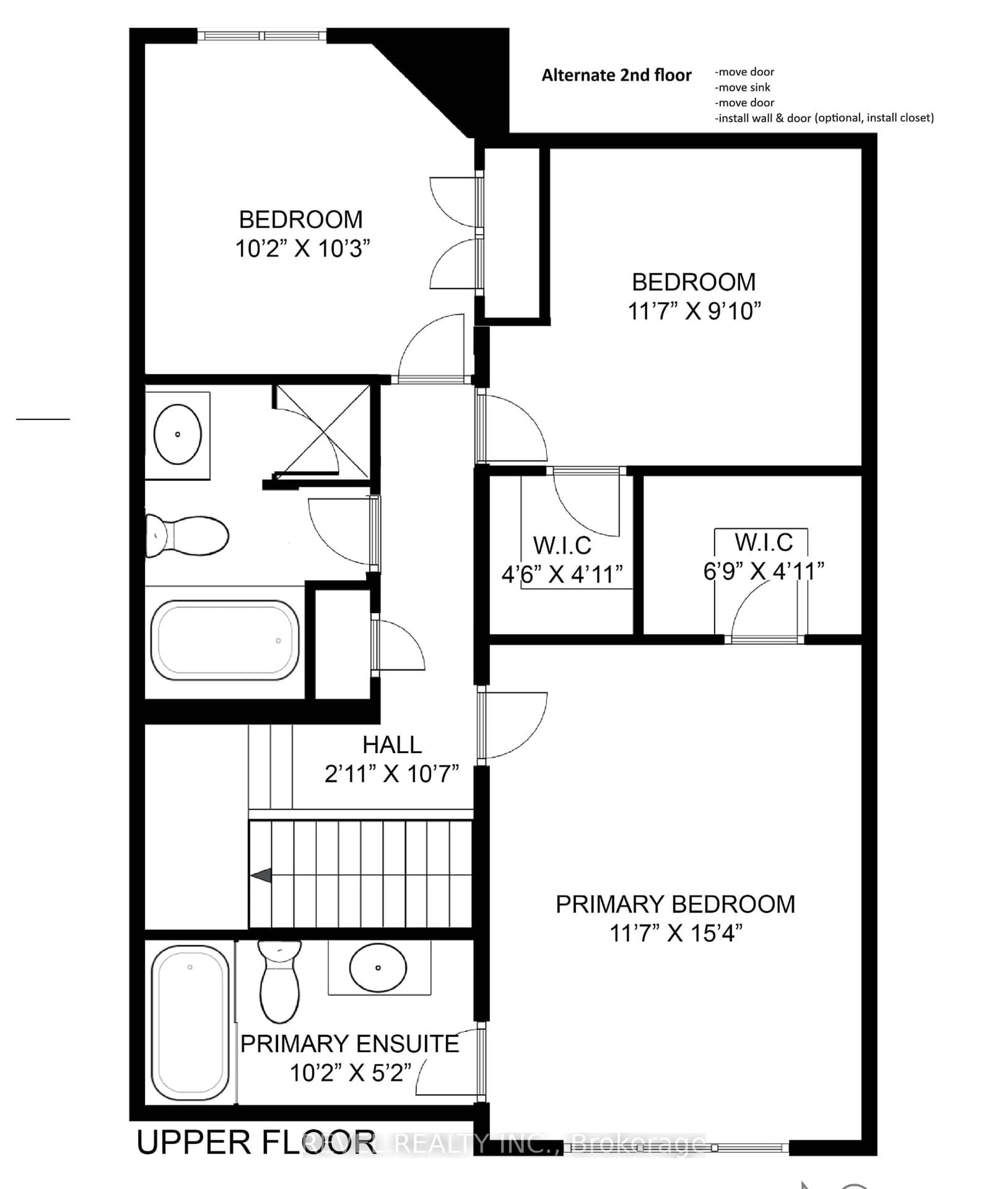 Floor plan for 2195 Hummingbird Way, Oakville Ontario L6M 3Z6