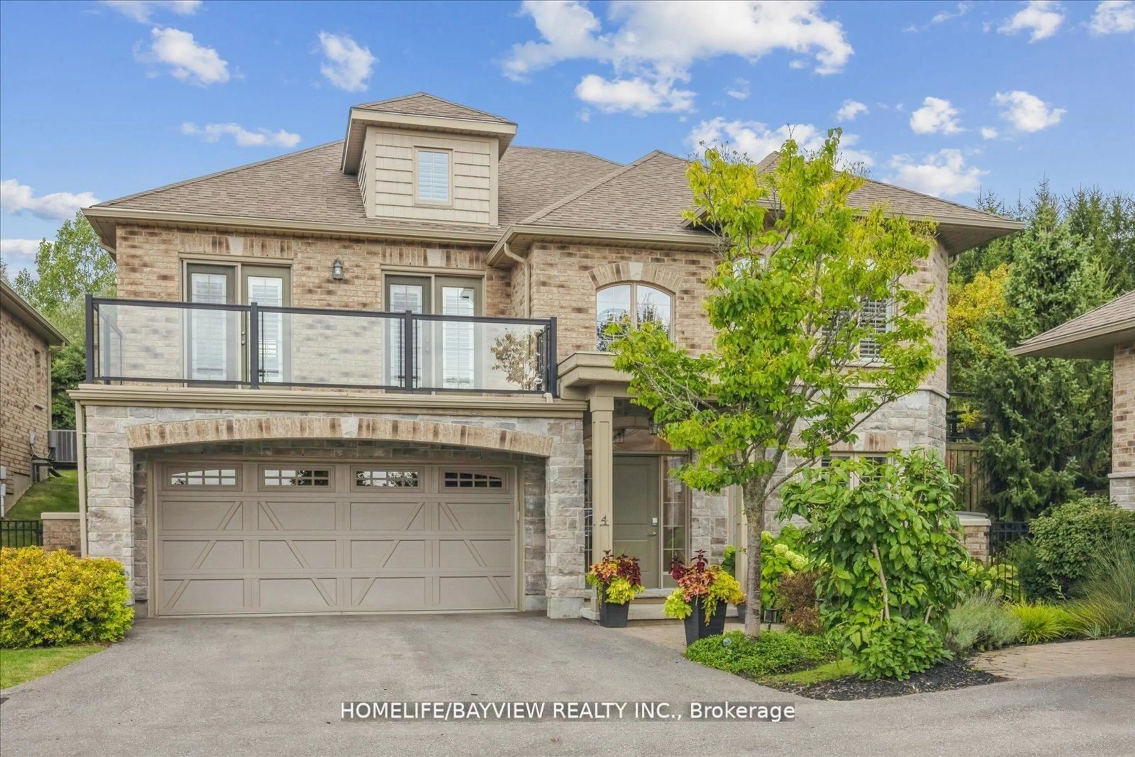 Home with brick exterior material, street for 14 Reddington Dr #4, Caledon Ontario L7E 4C3