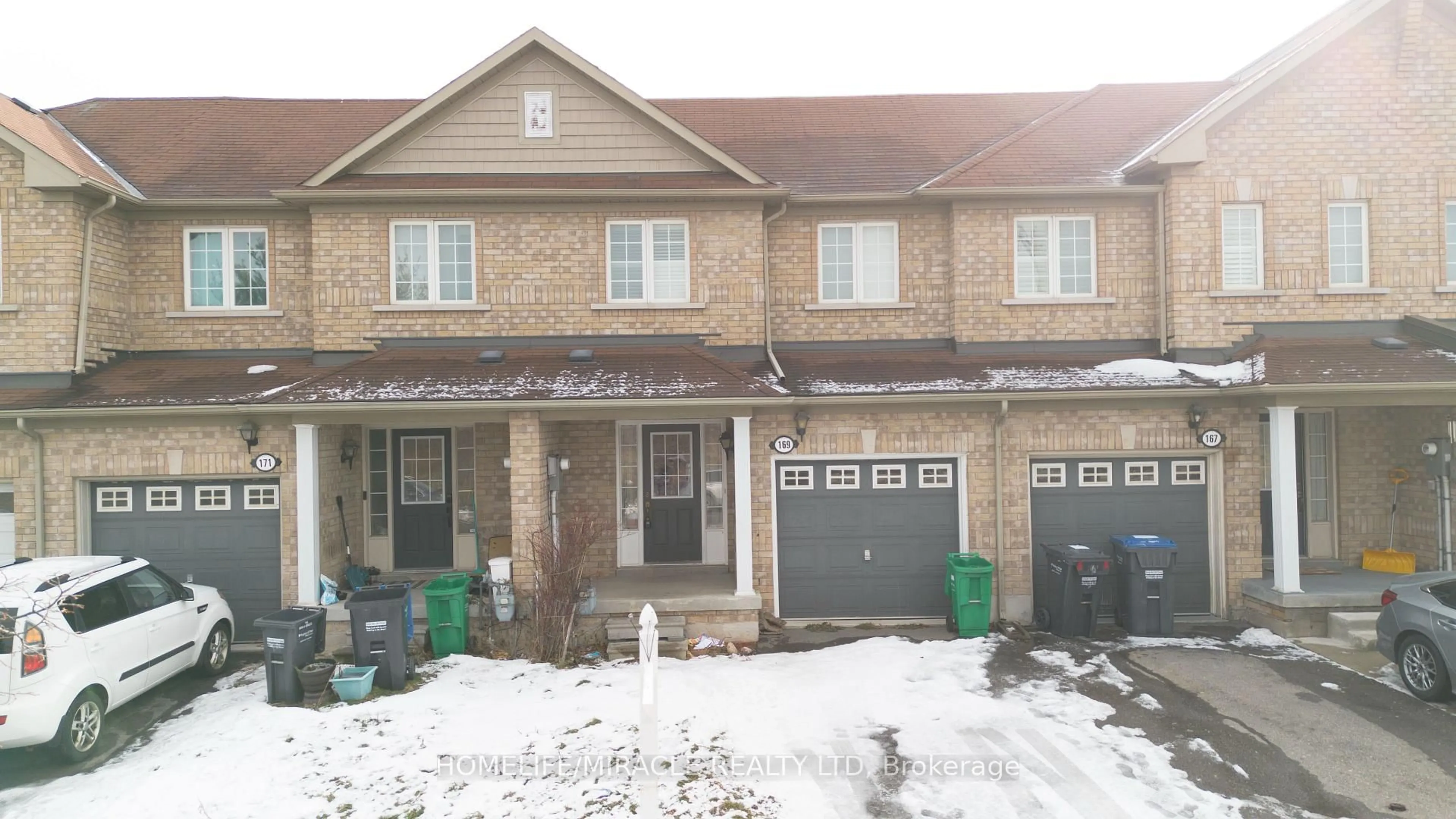 Home with brick exterior material, street for 169 Crystal Glen Cres, Brampton Ontario L6X 0K6