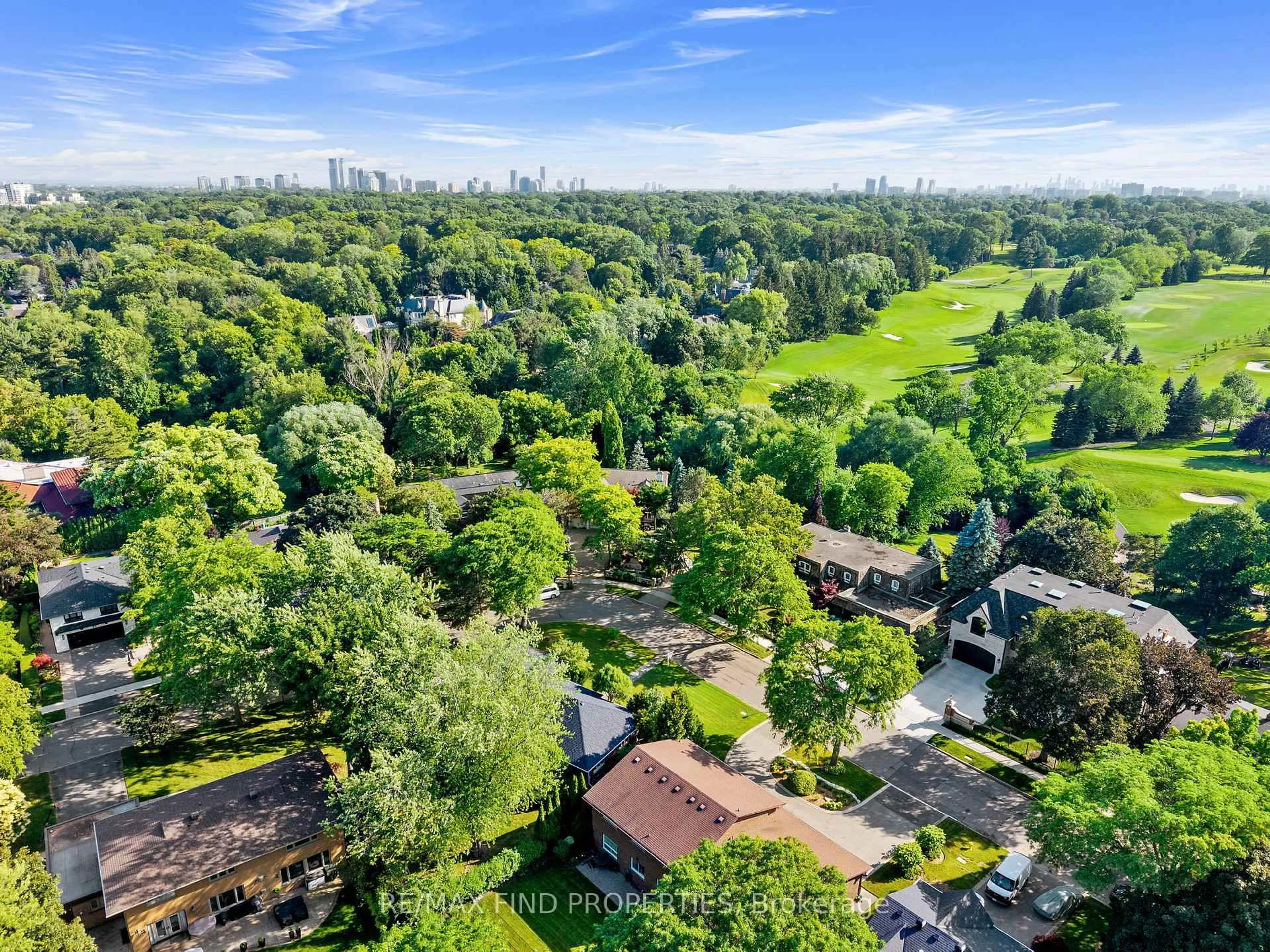 A pic from outside/outdoor area/front of a property/back of a property/a pic from drone, forest/trees view for 56 Edenvale Cres, Toronto Ontario M9A 4A6