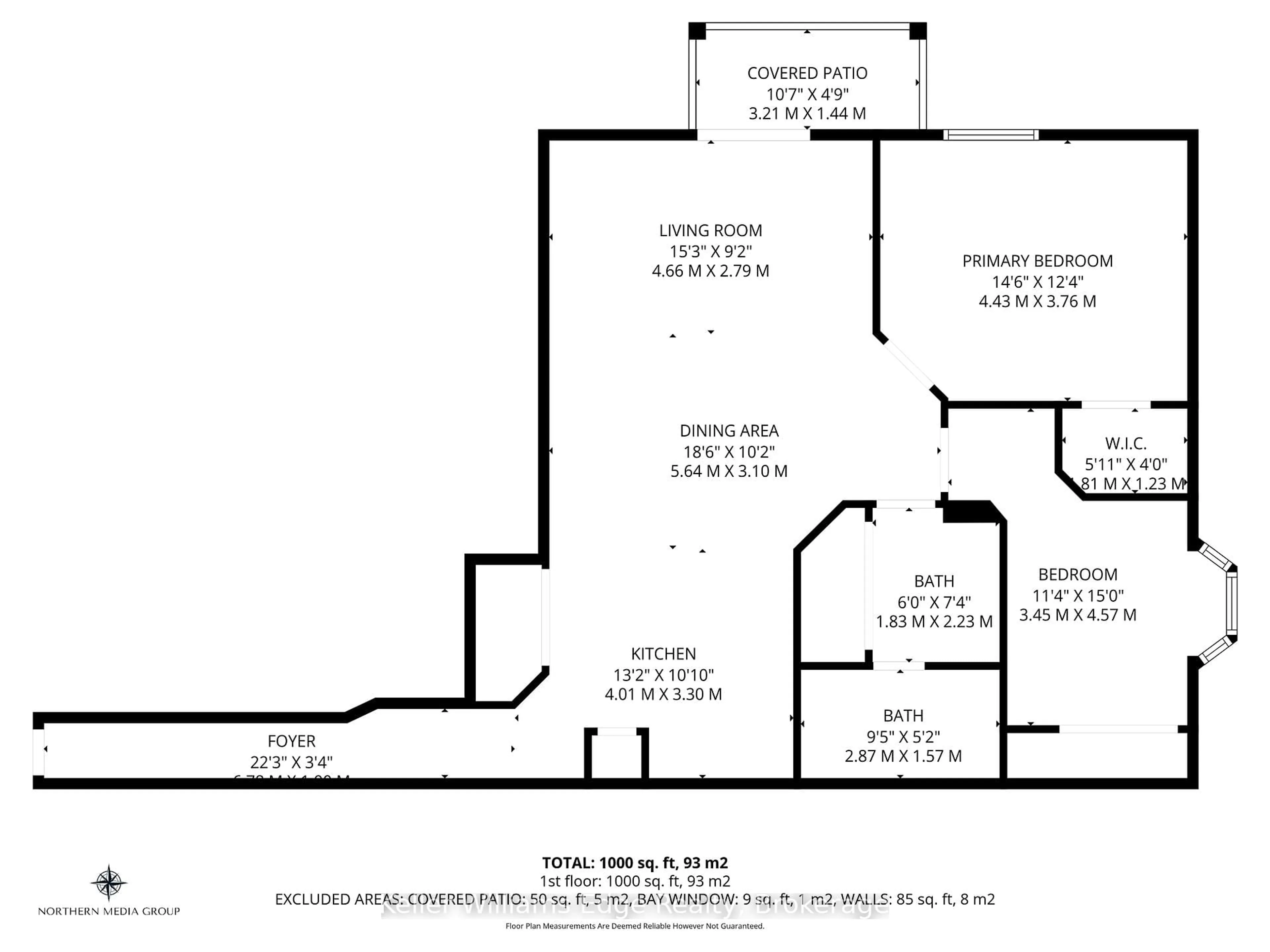 Floor plan for 2010 Cleaver Ave #112, Burlington Ontario L7M 4C1