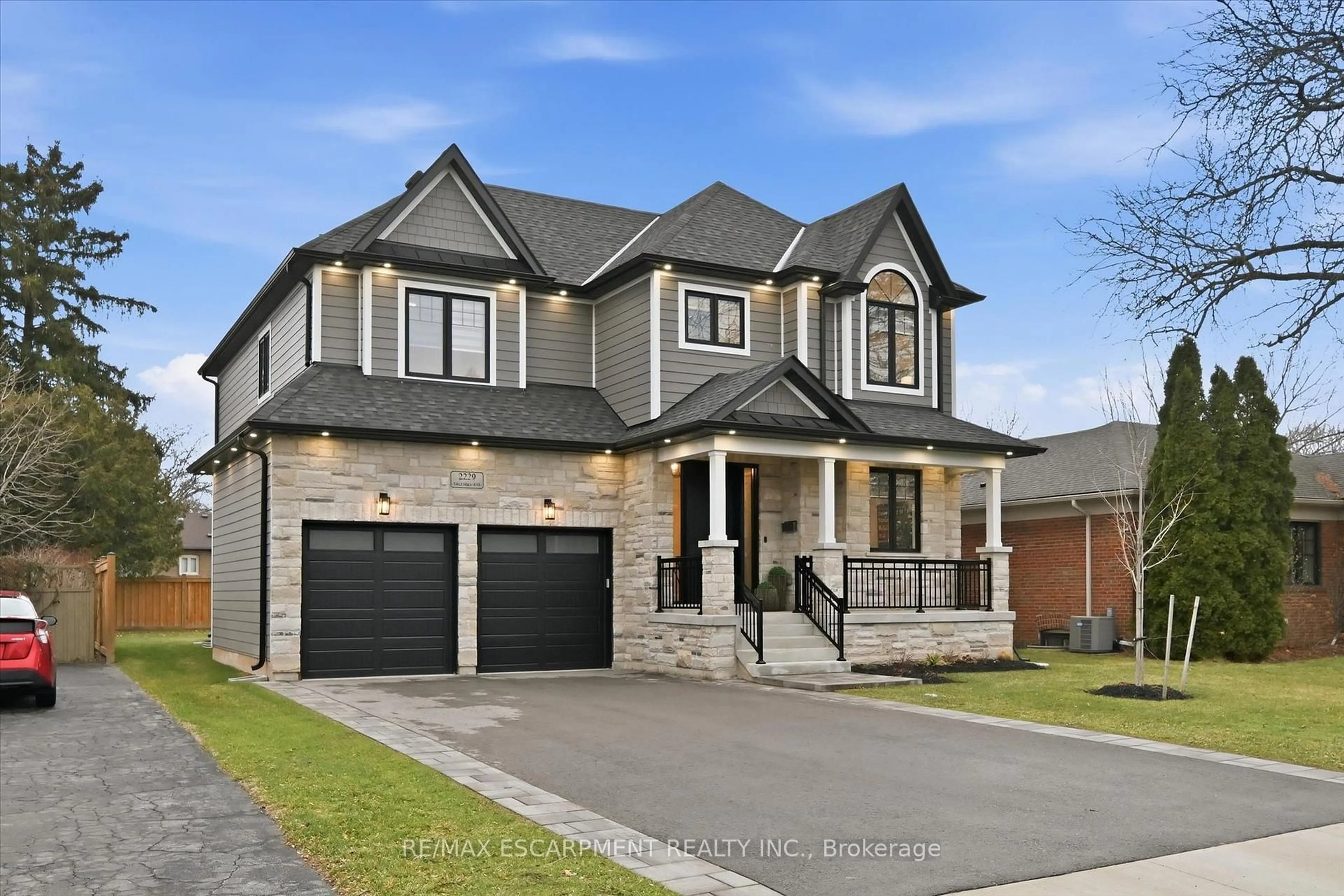 Home with brick exterior material, street for 2229 Tallman Ave, Burlington Ontario L7R 1R2