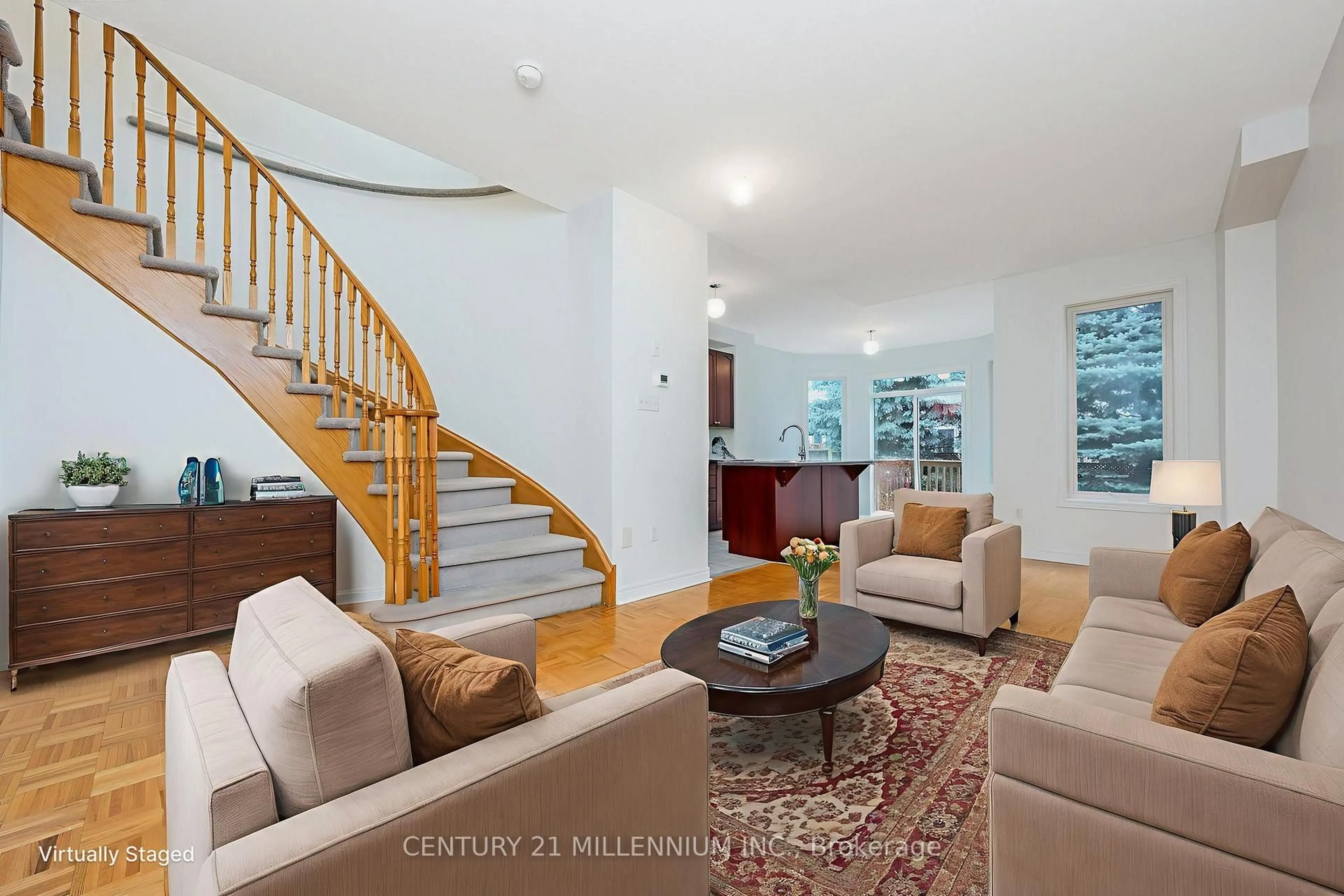 Living room with furniture, unknown for 29 Martree Cres, Brampton Ontario L6V 4R3