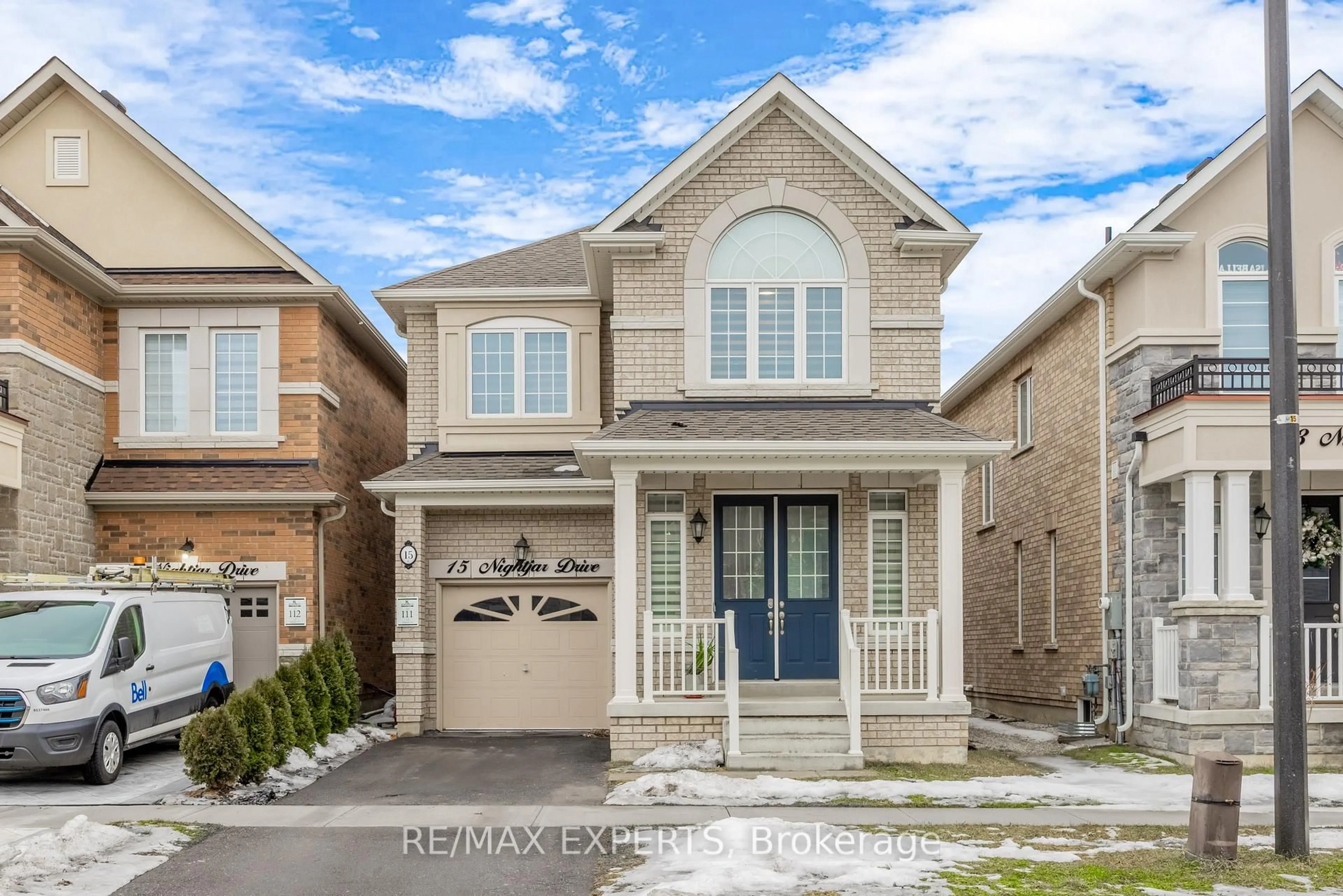 Home with brick exterior material, street for 15 Nightjar Dr, Brampton Ontario L7A 5A1
