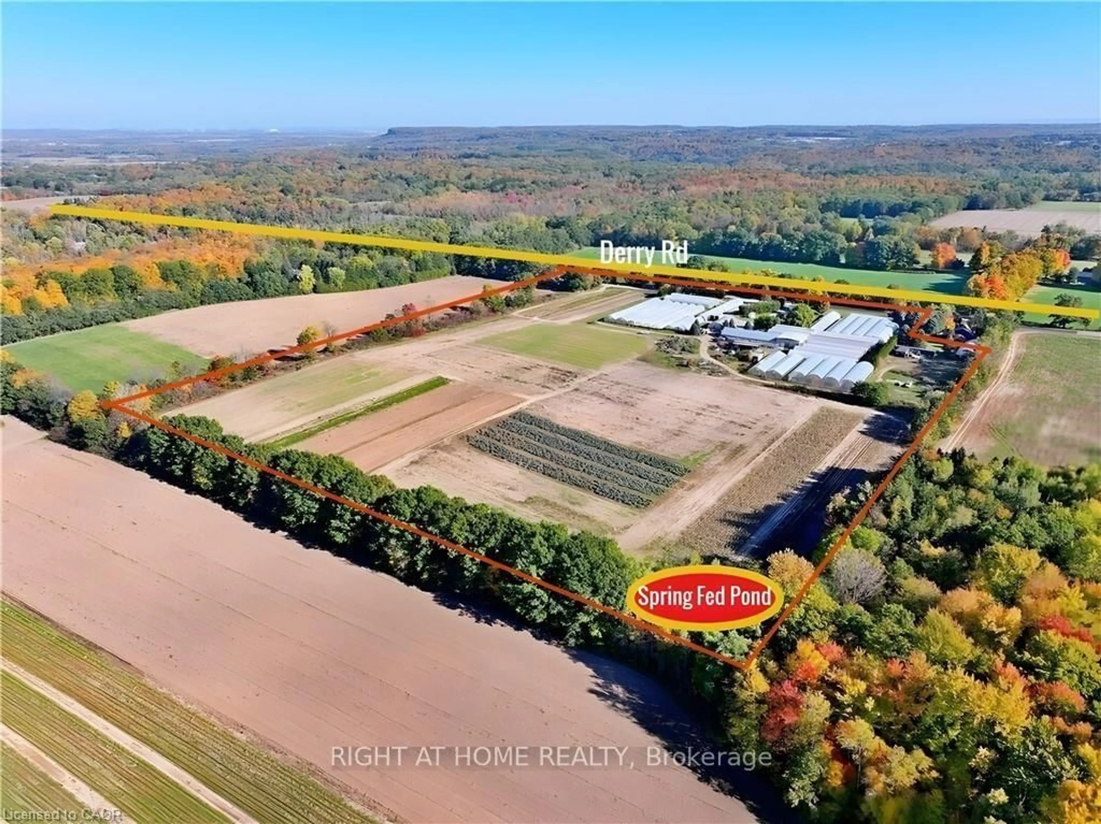 A pic from outside/outdoor area/front of a property/back of a property/a pic from drone, unknown for 1101 Derry Rd, Milton Ontario L7P 0E2