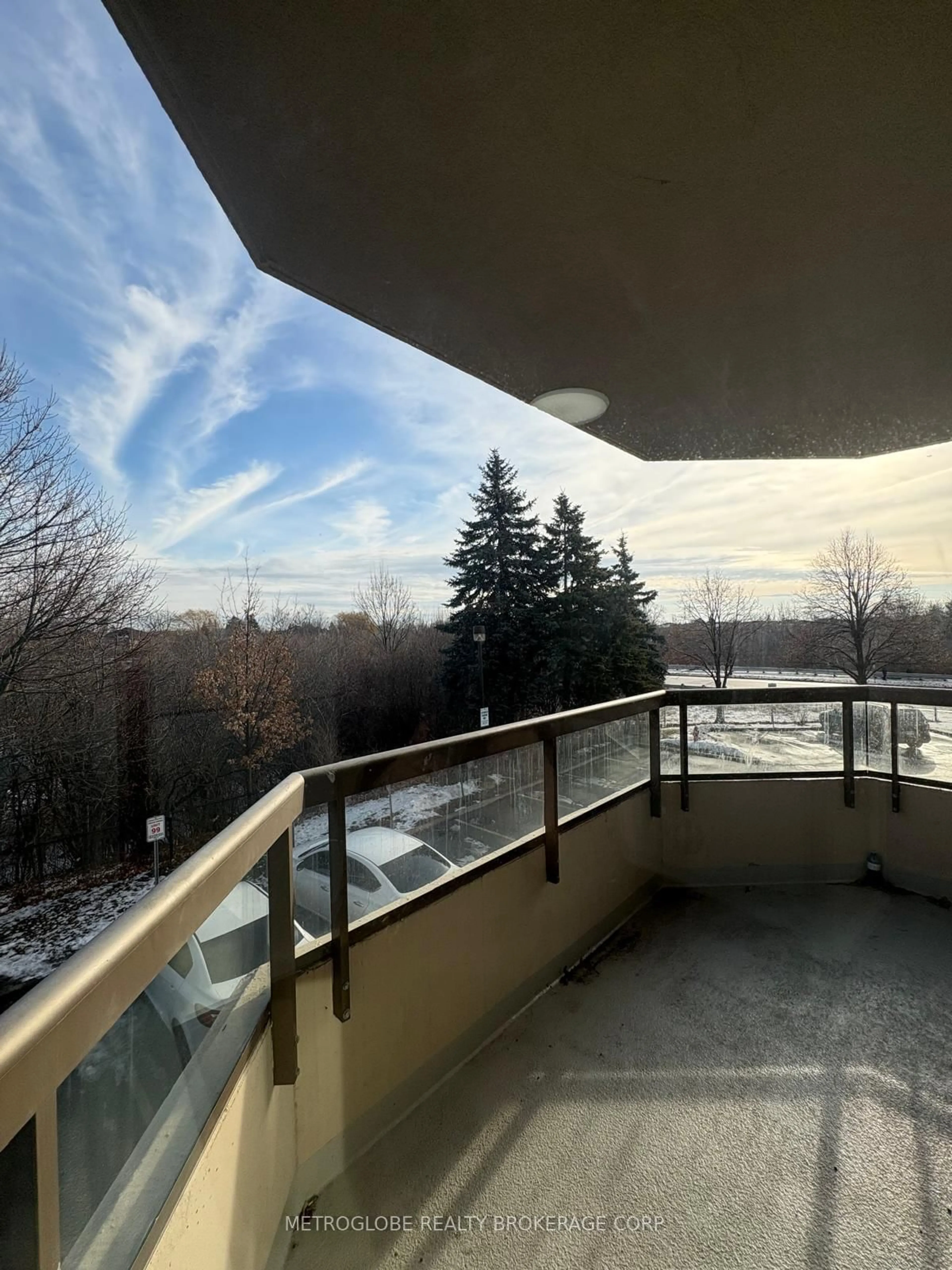 Balcony in the apartment, unknown for 300 Ray Lawson Blvd #205, Brampton Ontario L6Y 5H5