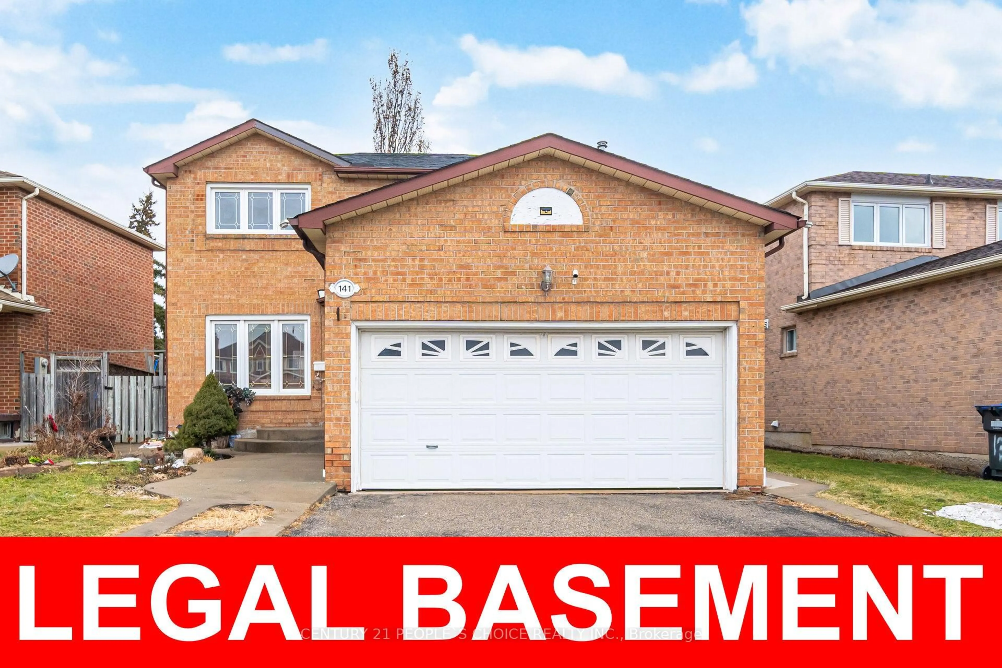 Home with brick exterior material, street for 141 Havelock Dr, Brampton Ontario L6W 4E7