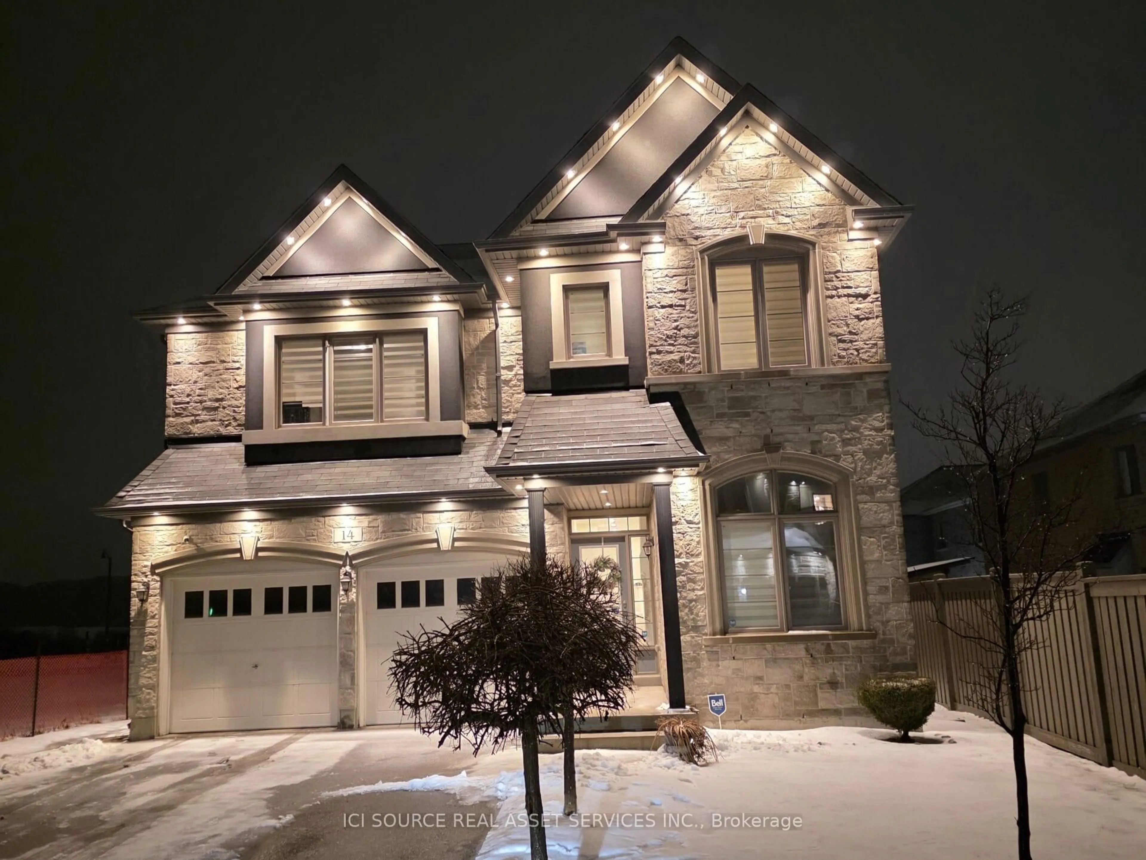 Home with brick exterior material, street for 14 Boundary Creek Path, Brampton Ontario L6Y 6E1
