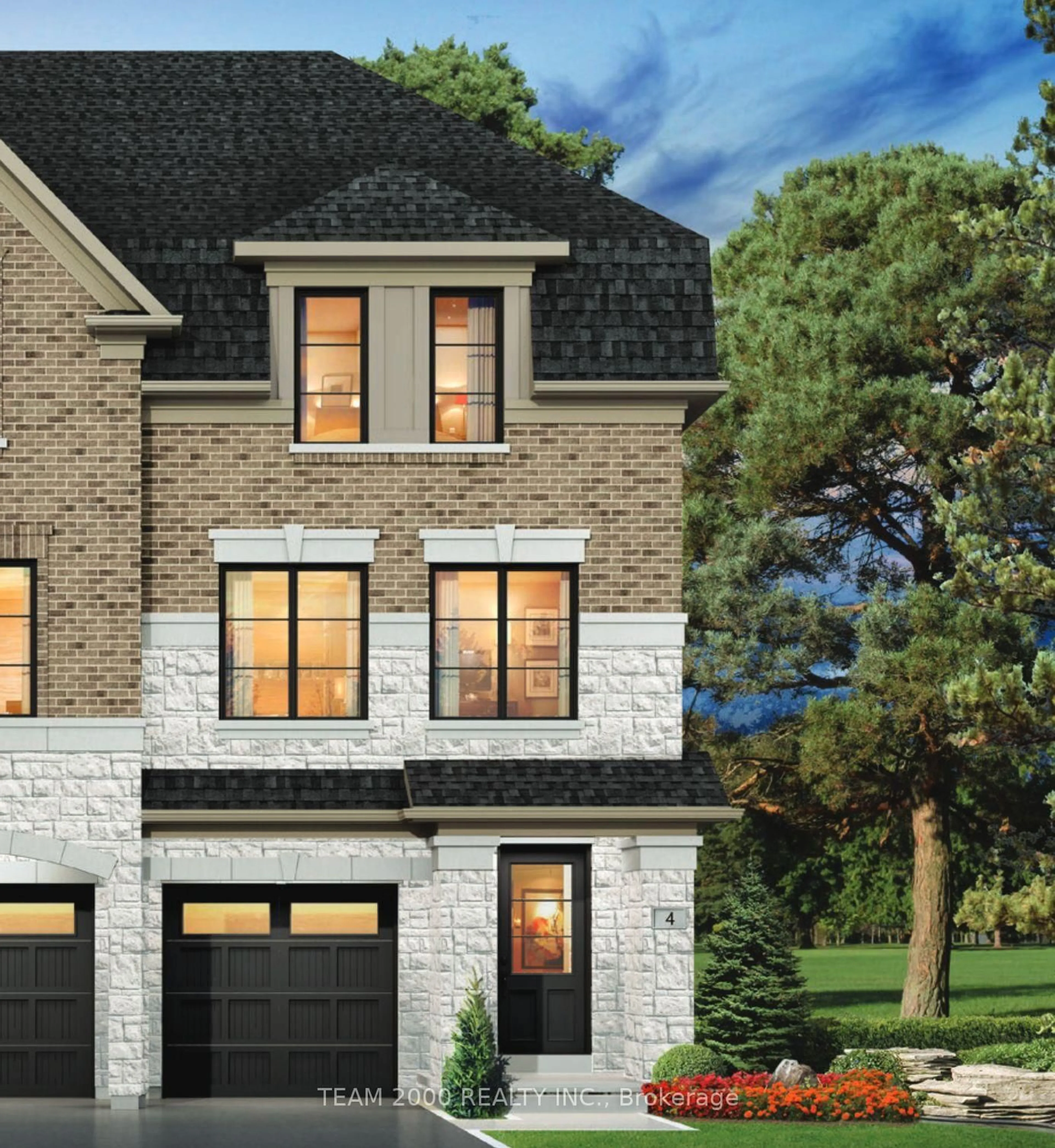 Home with brick exterior material, street for 1415 National Common, Burlington Ontario L7P 0V8