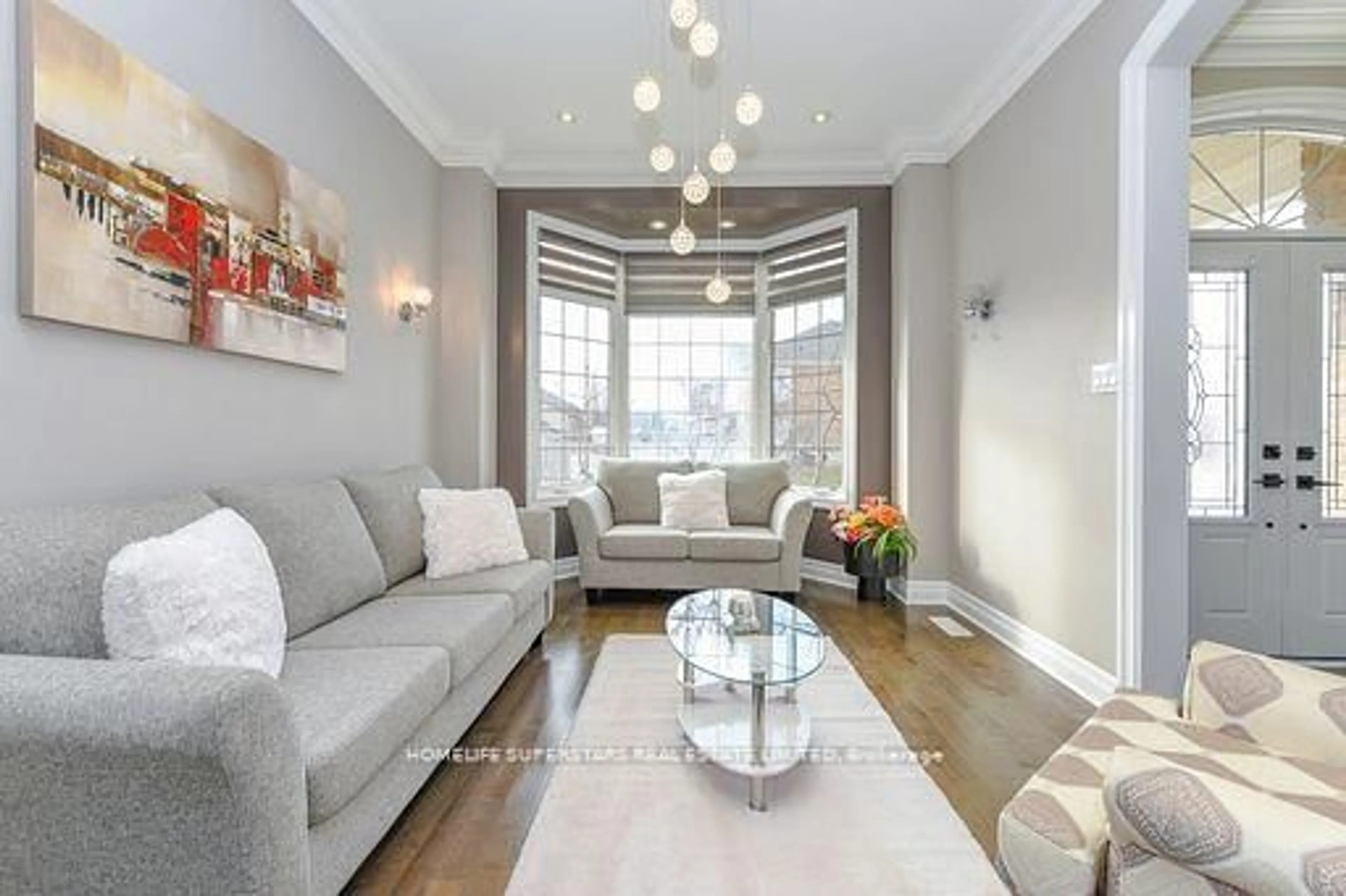 Living room with furniture, unknown for 8 Bainsville Circ, Brampton Ontario L6P 3A5