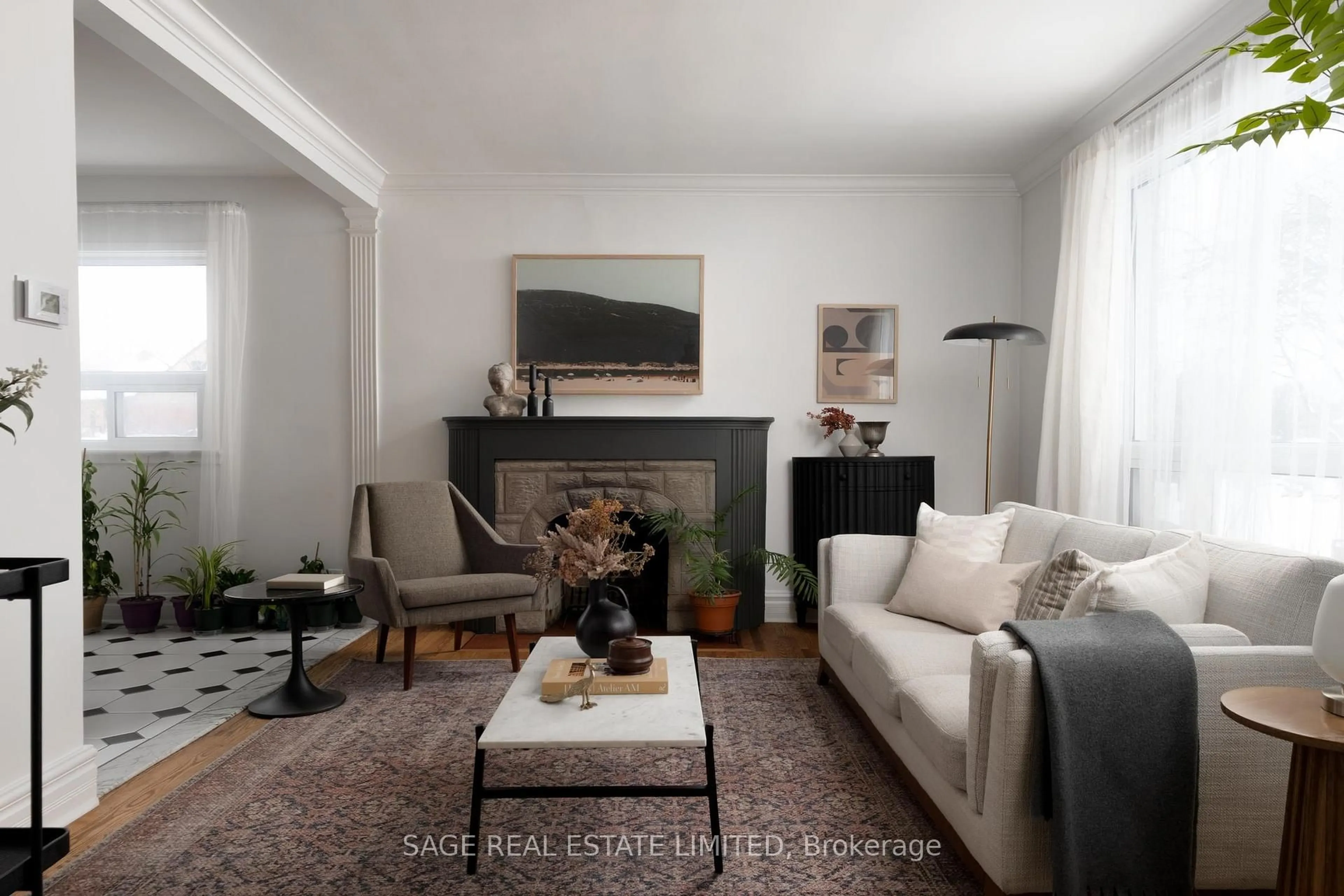 Living room with furniture, unknown for 195 Clearbrooke Circ, Toronto Ontario M9W 2G5