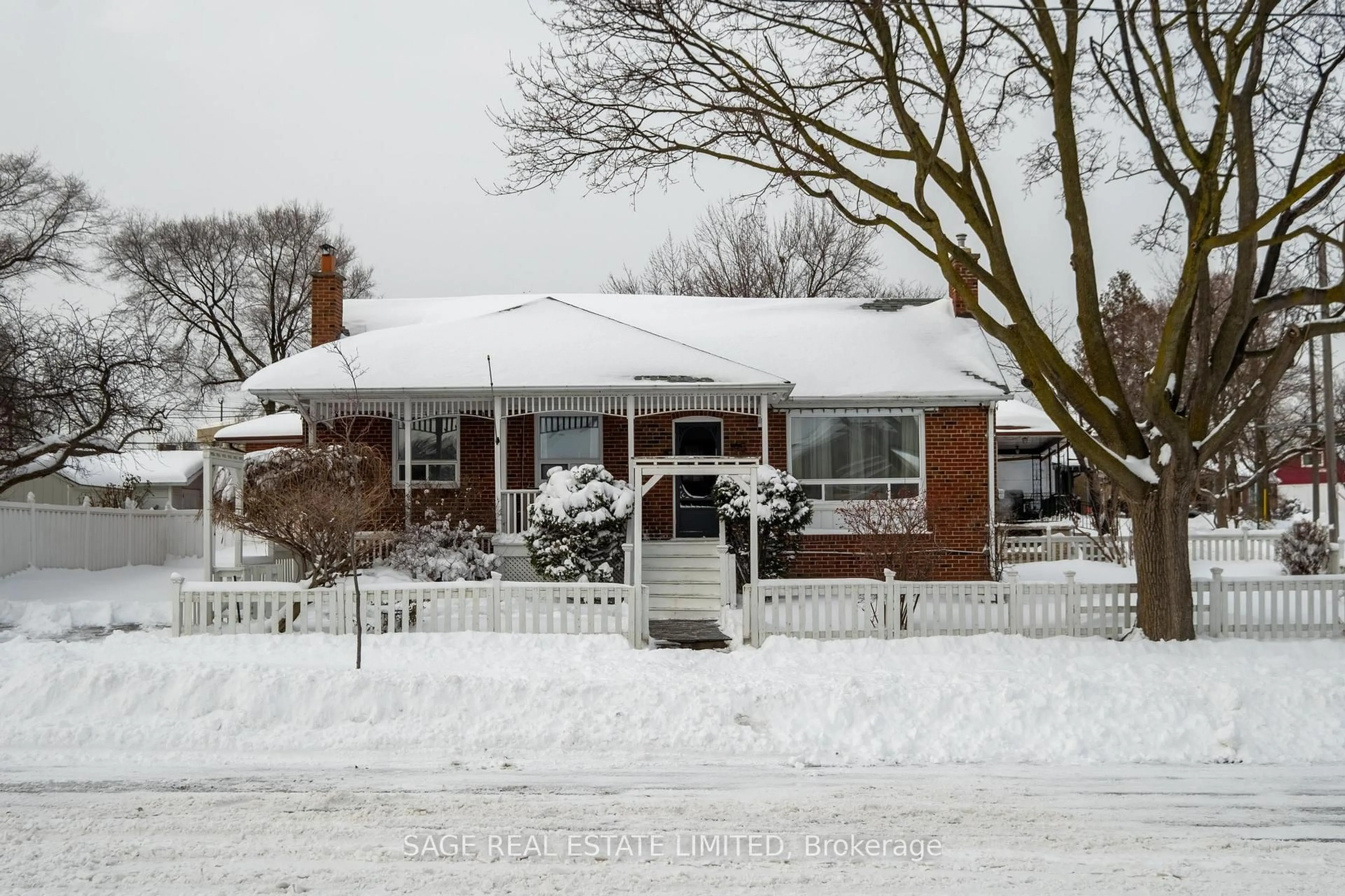 Home with brick exterior material, street for 195 Clearbrooke Circ, Toronto Ontario M9W 2G5