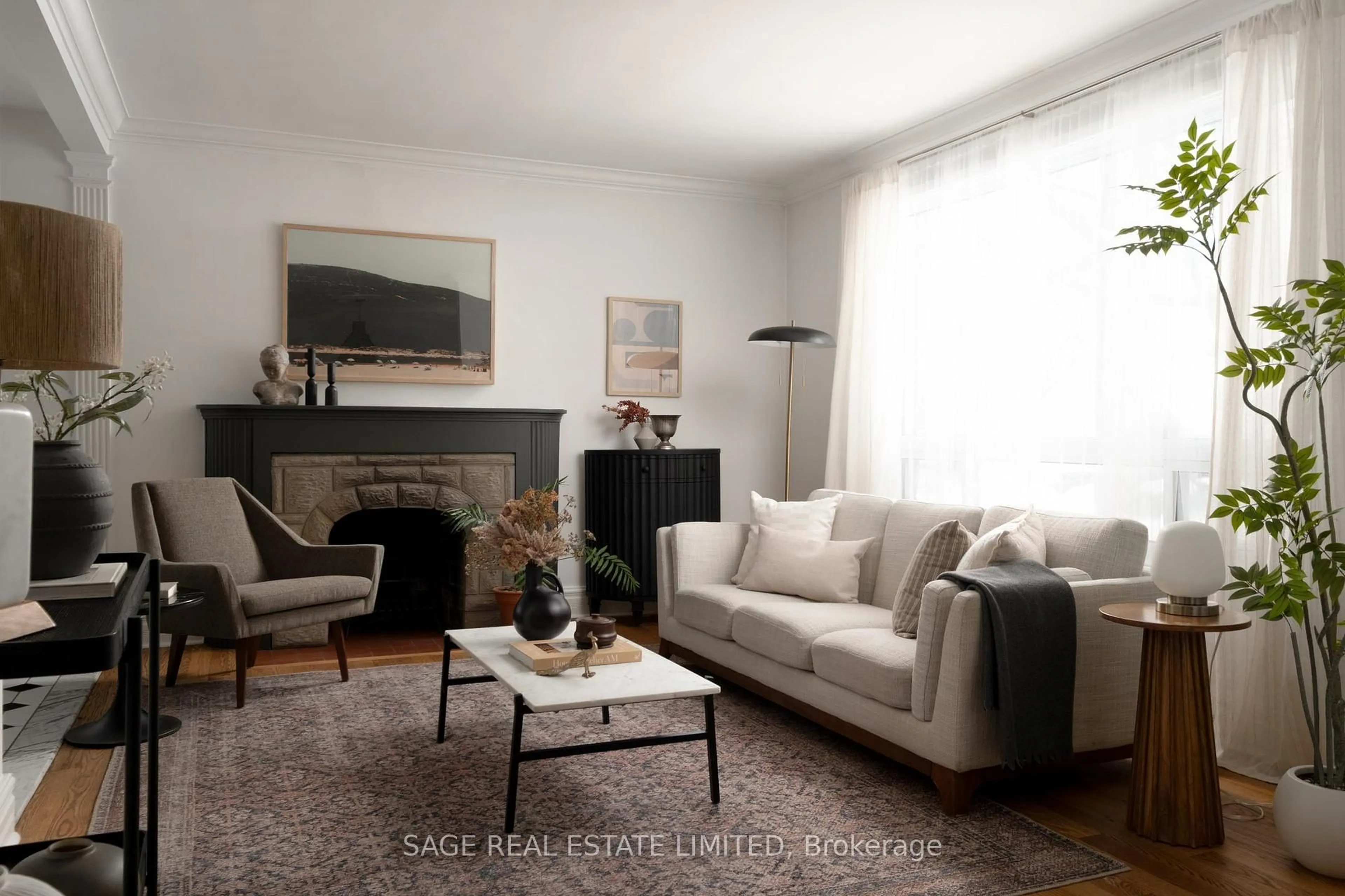 Living room with furniture, unknown for 195 Clearbrooke Circ, Toronto Ontario M9W 2G5