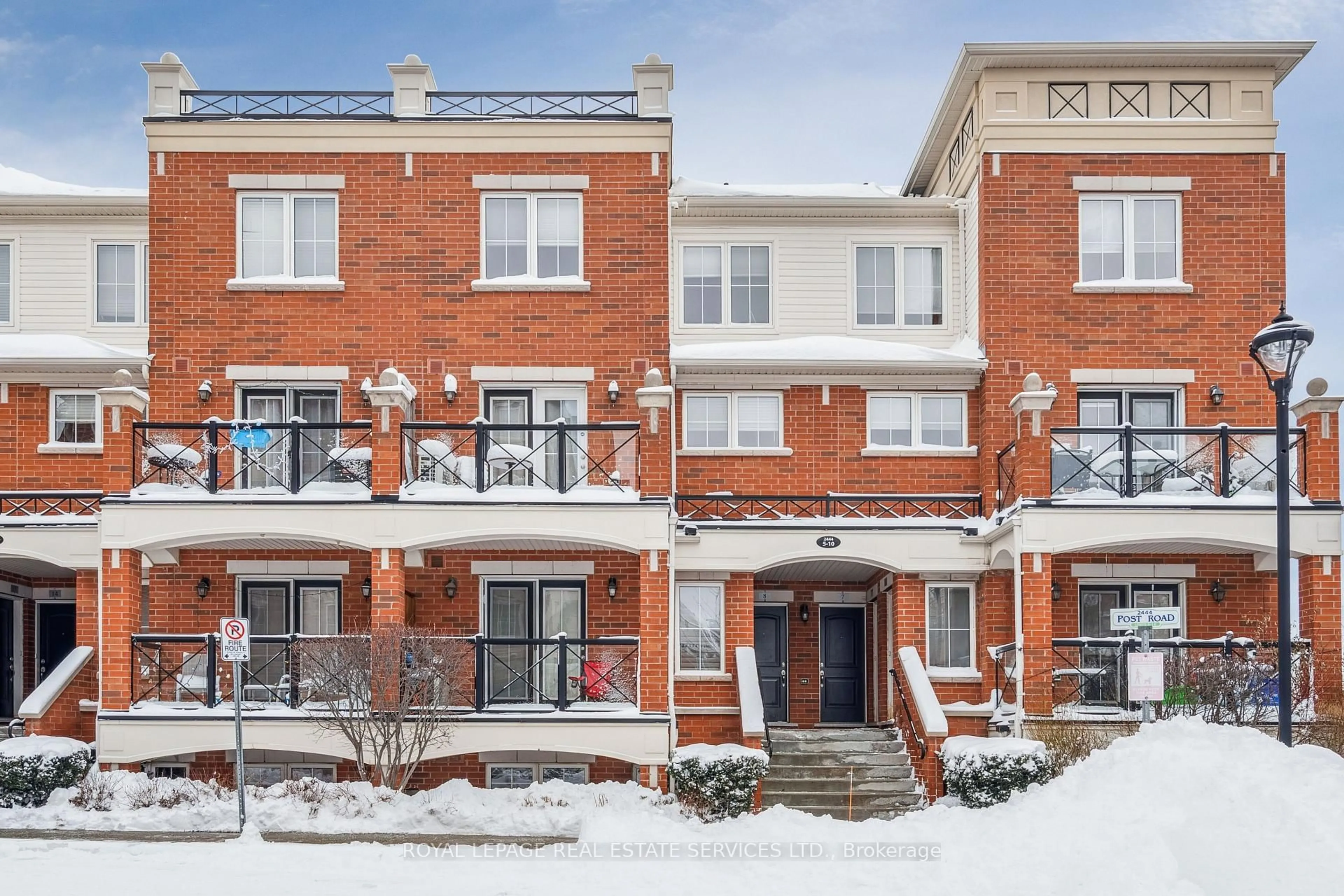 Home with brick exterior material, street for 2444 Post Rd #9, Oakville Ontario L6H 0J2