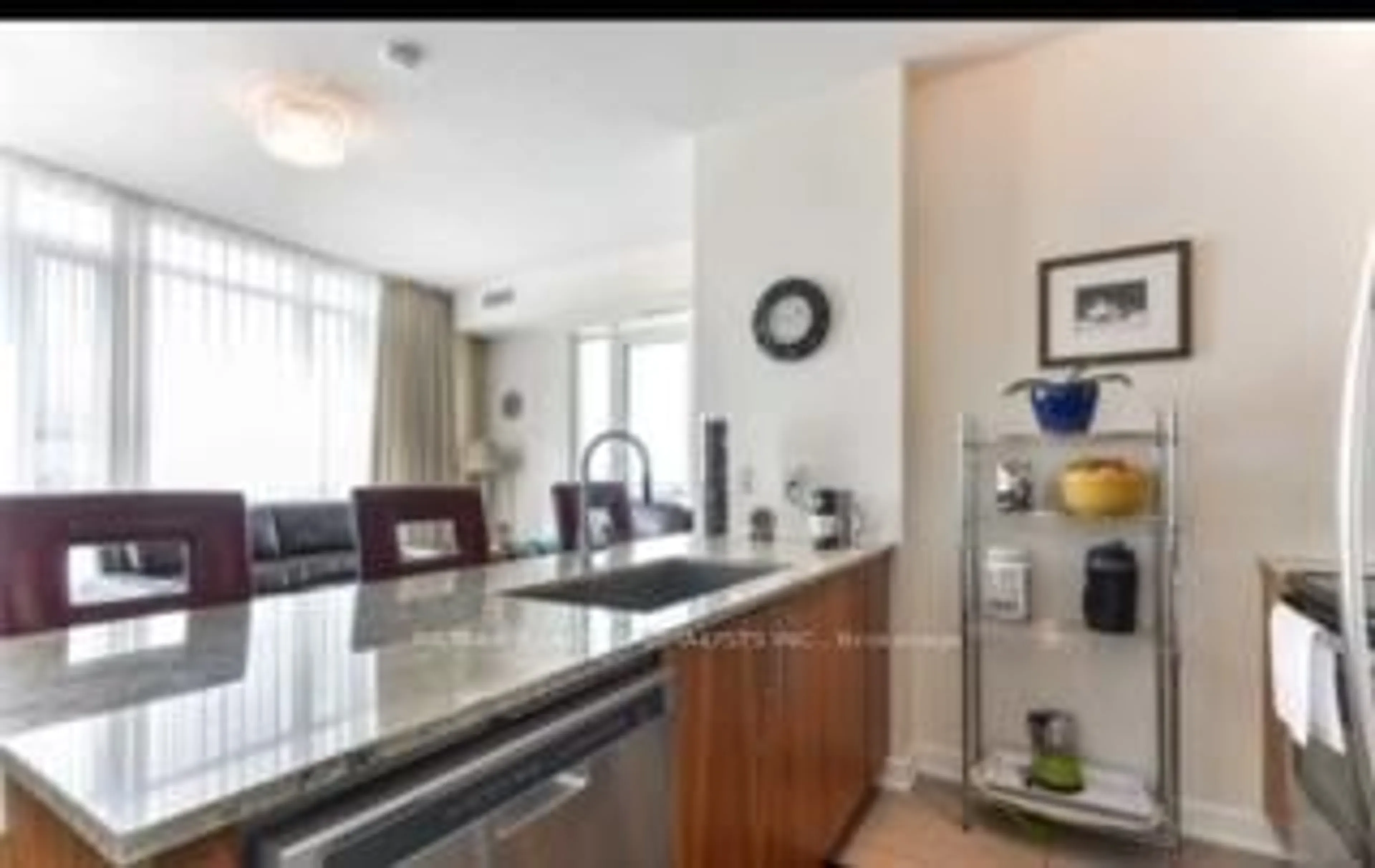 Open concept kitchen, ceramic/tile floor for 4099 Brickstone Mews #2106, Mississauga Ontario L5B 0G2