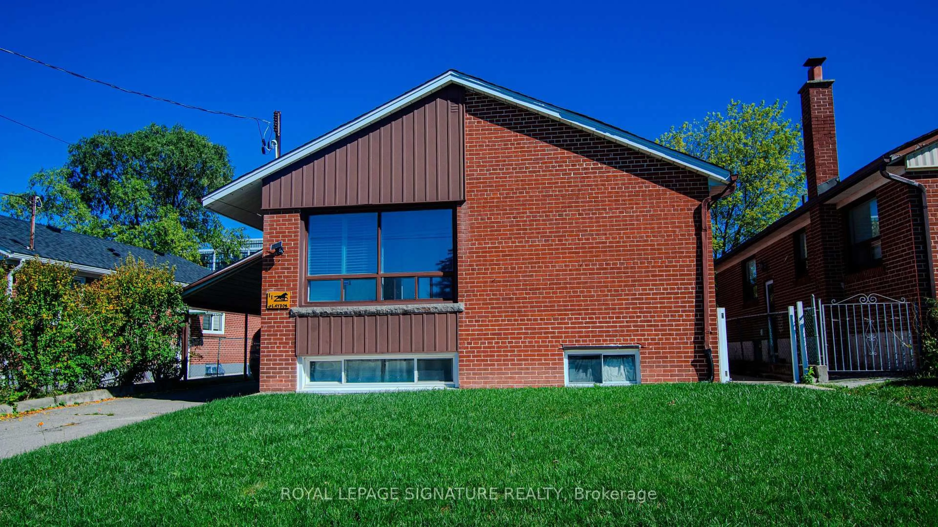 Home with brick exterior material, building for 11 Blaydon Ave, Toronto Ontario M3M 2C9