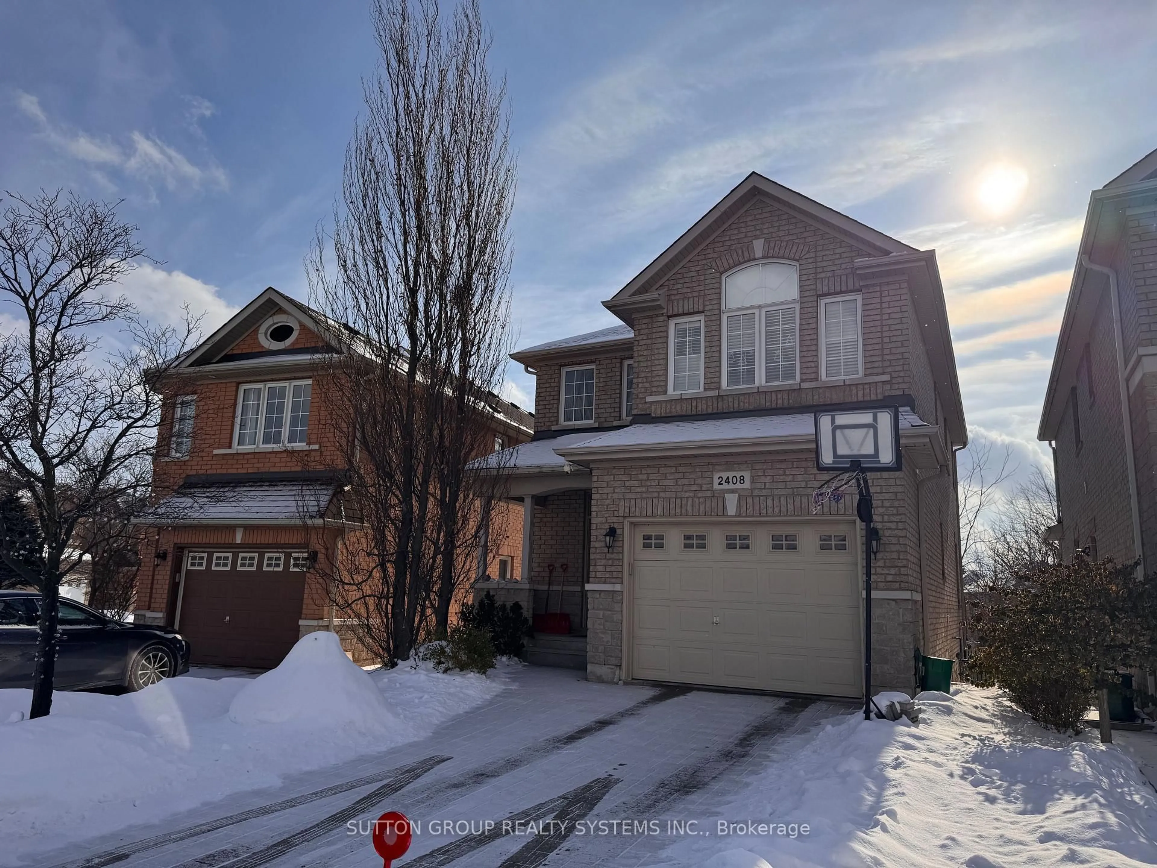 Home with brick exterior material, street for 2408 Hilda Dr, Oakville Ontario L6H 7N3