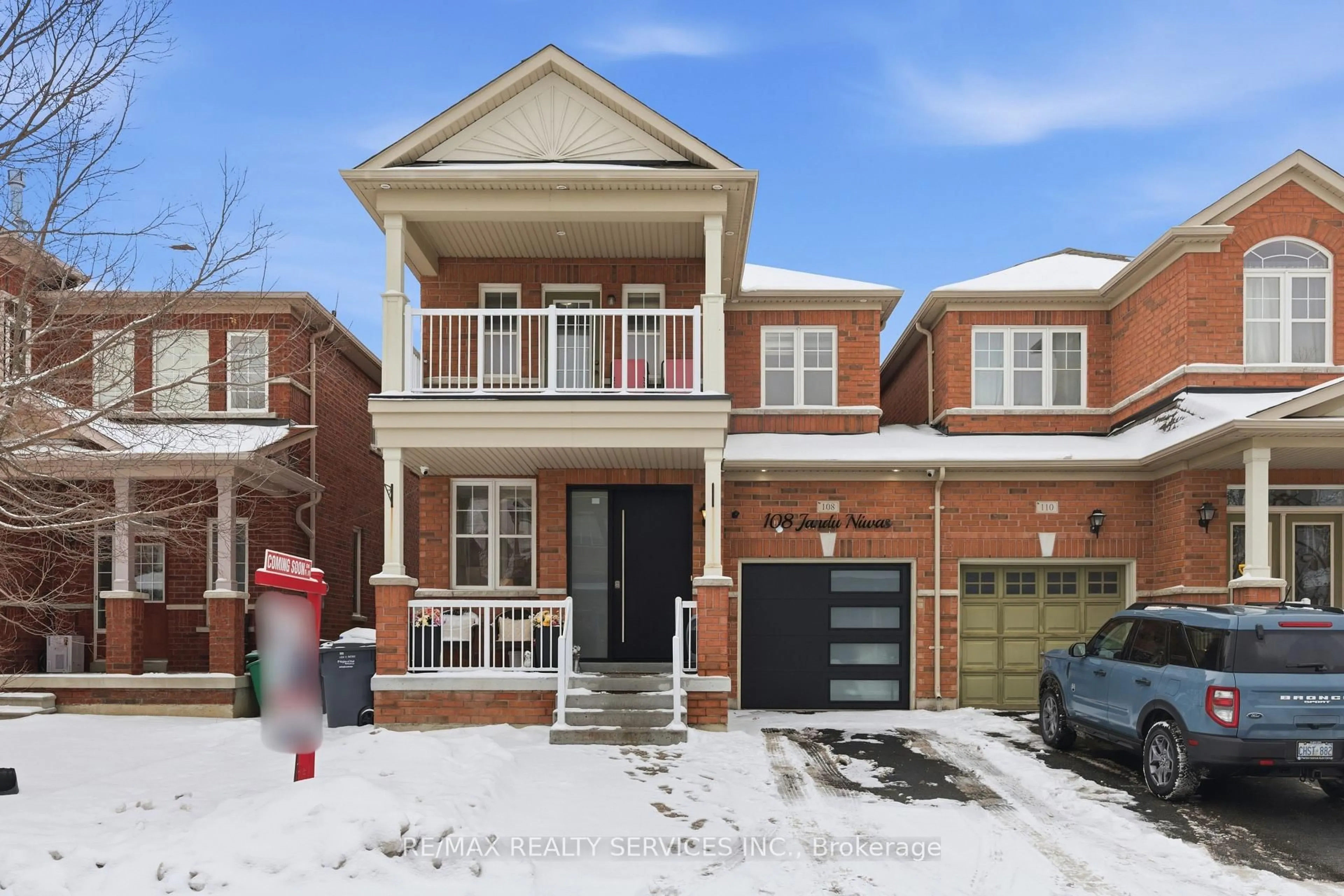 Home with brick exterior material, street for 108 Amaranth Cres, Brampton Ontario L7A 0L5