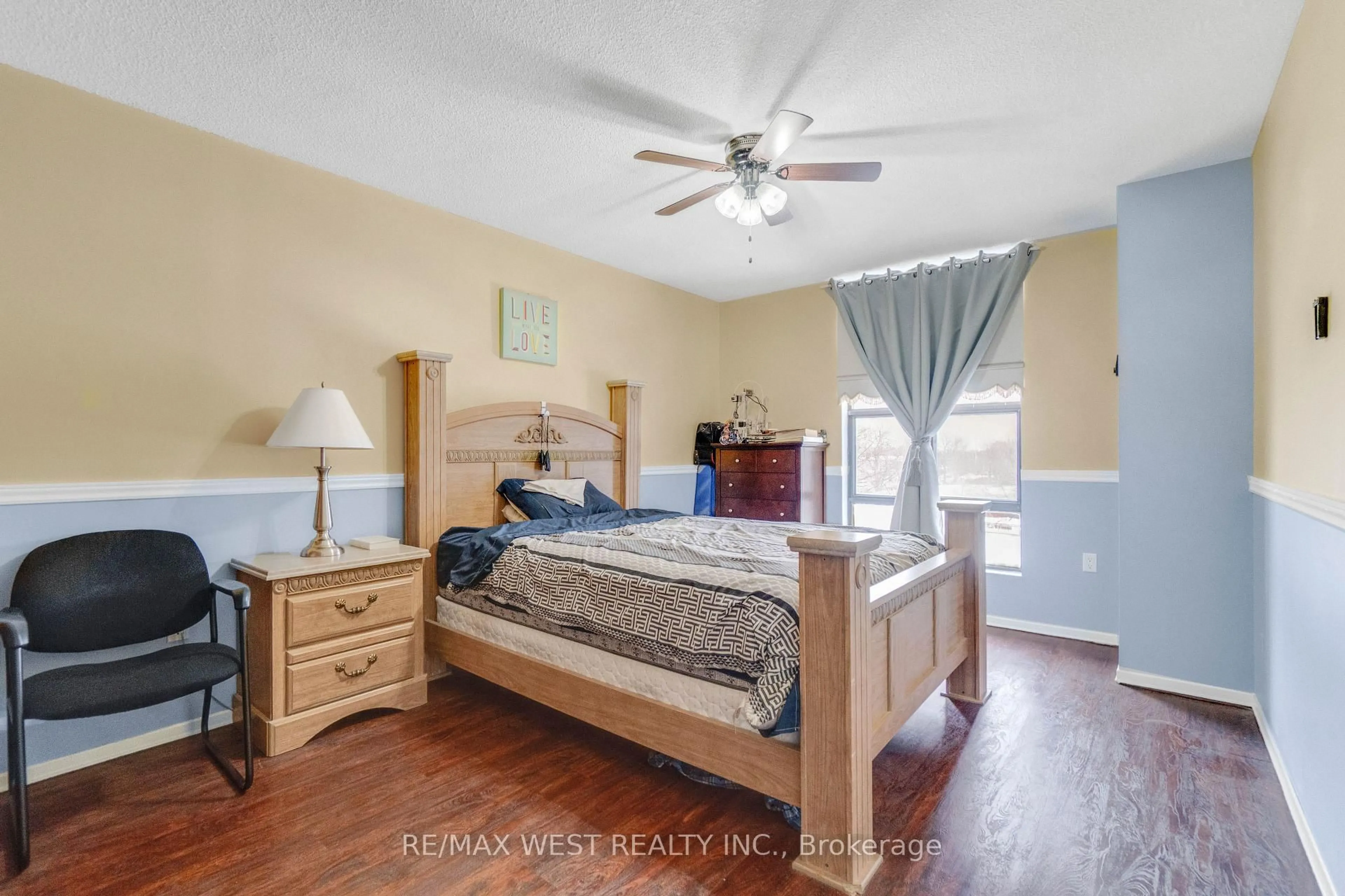 Bedroom with bed, unknown for 21 Knightsbridge Rd #407, Brampton Ontario L6T 3Y1