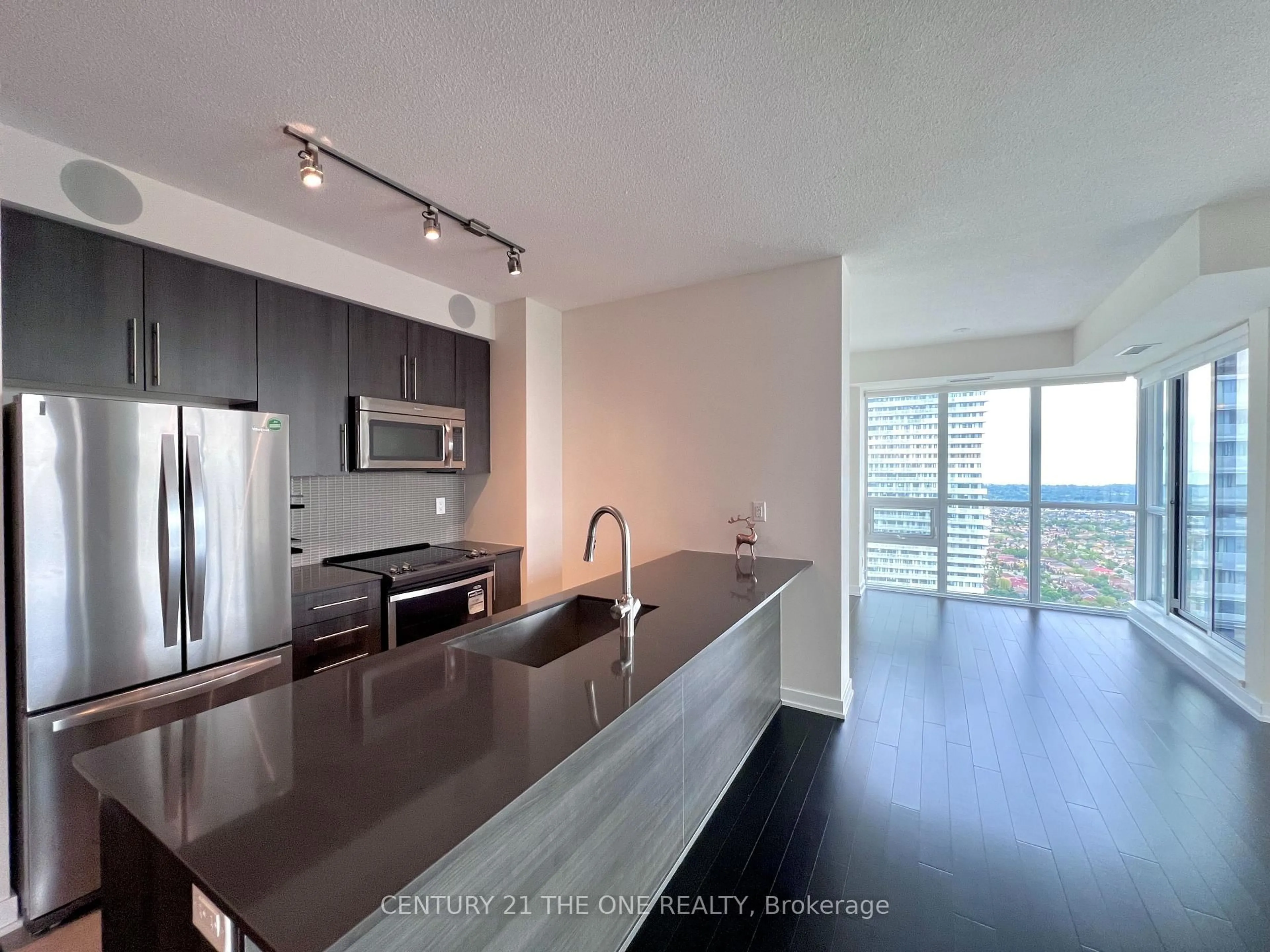 Open concept kitchen, unknown for 4011 Brickstone Mews #4010, Mississauga Ontario L5B 0J7