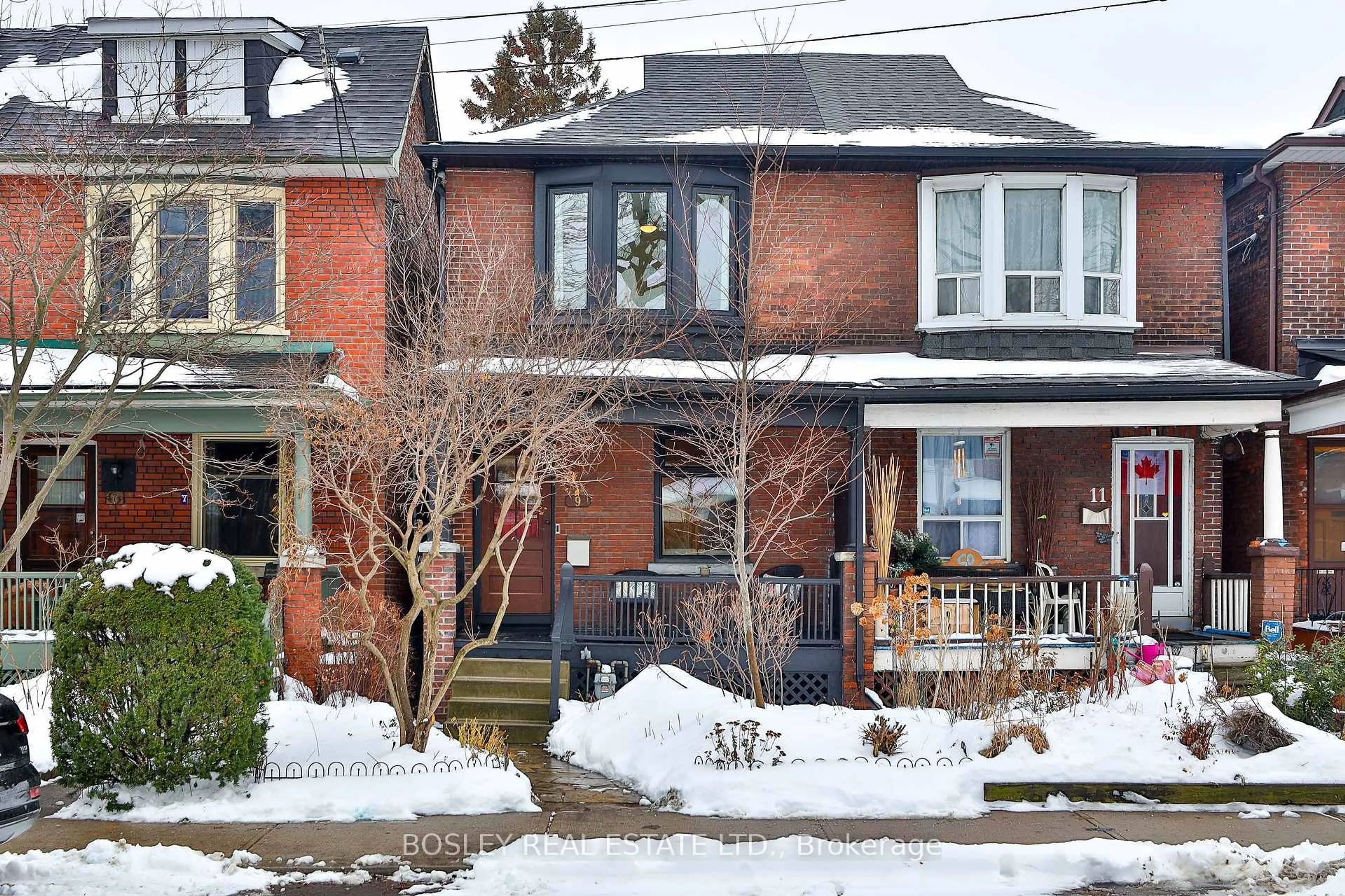 Home with brick exterior material, street for 9 Westminster Ave, Toronto Ontario M6R 1N3