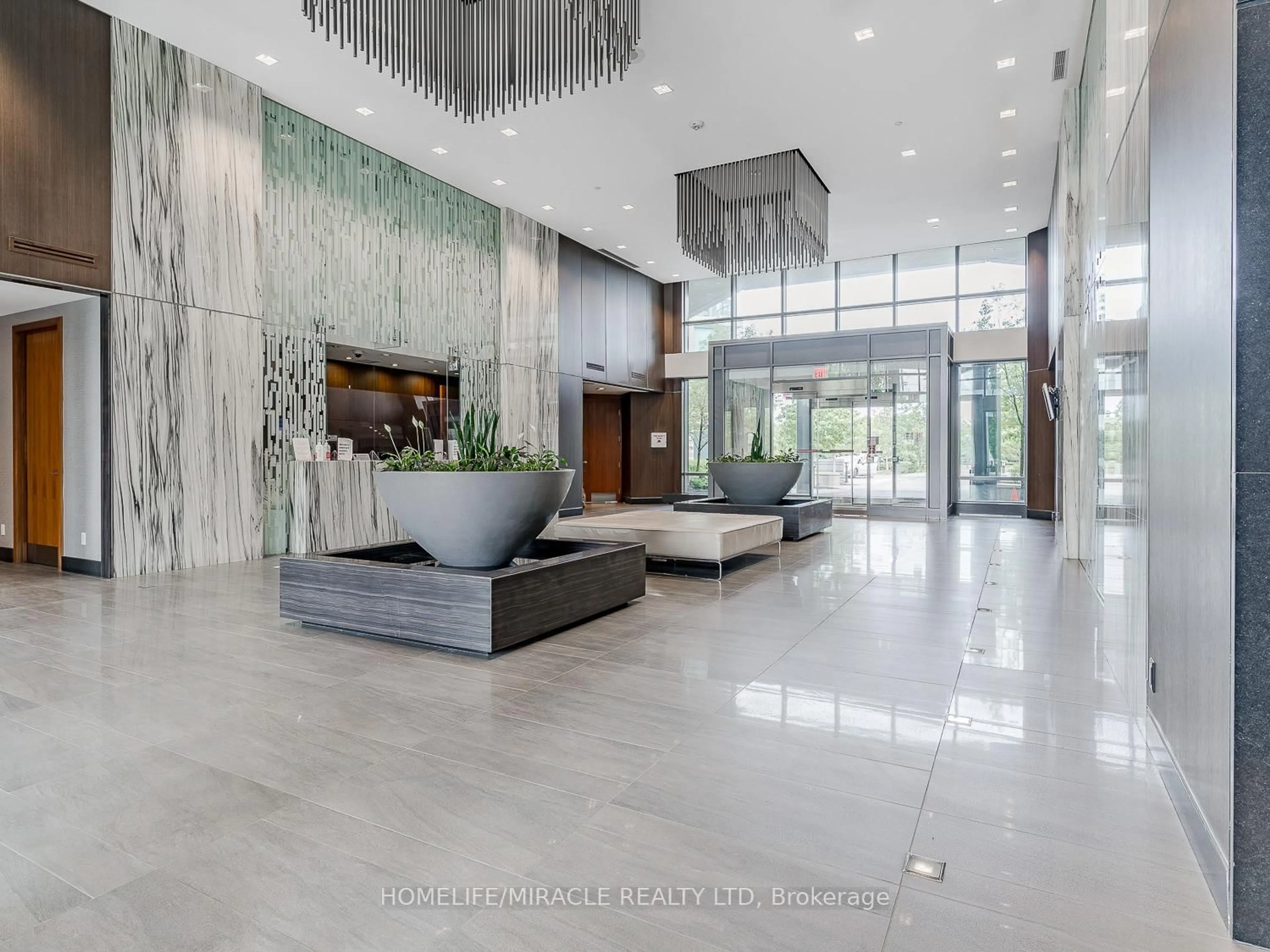 Lobby for 215 Sherway Gardens Rd #1606, Toronto Ontario M9C 0A4