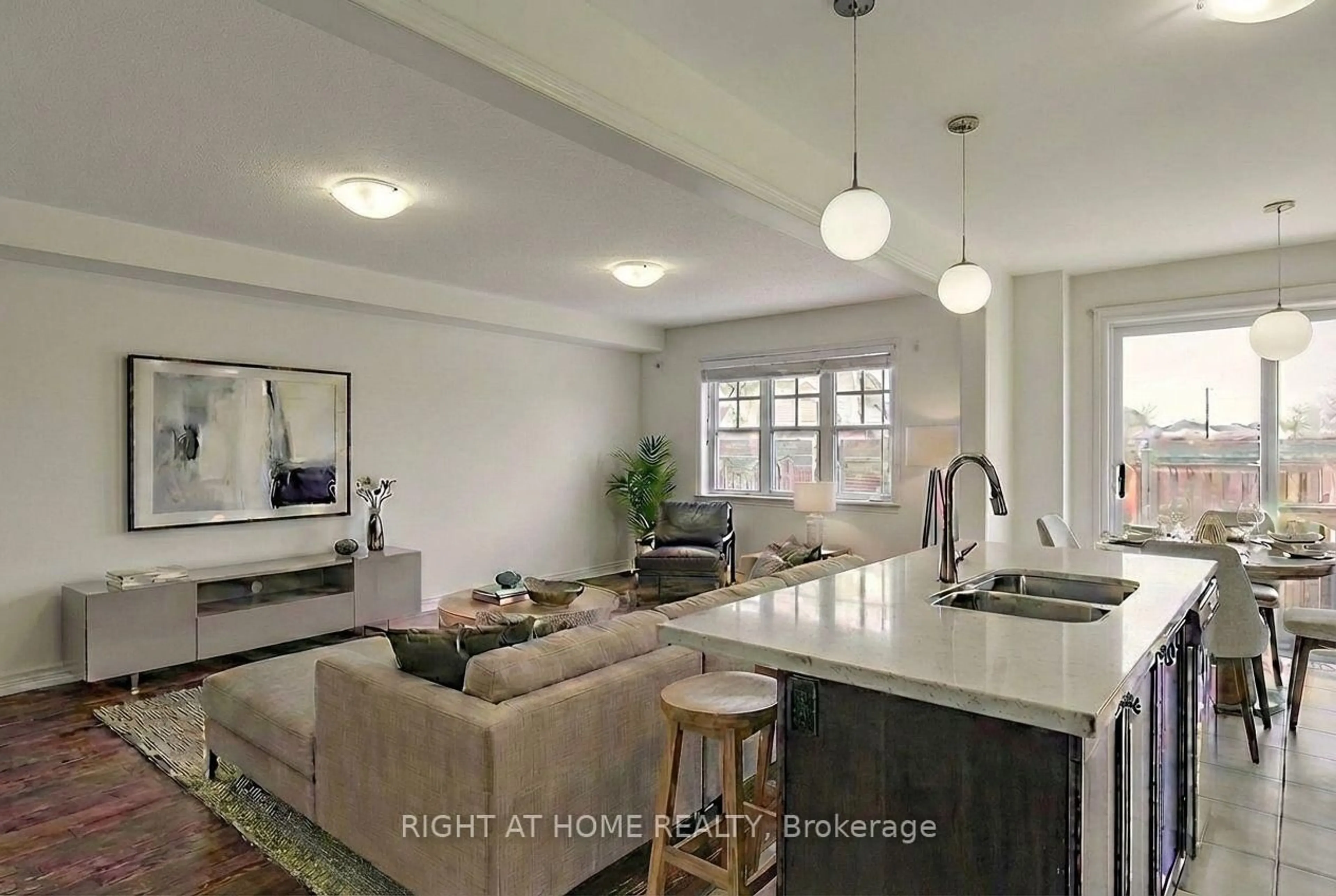 Open concept kitchen, unknown for 8 Callandar Rd, Brampton Ontario L7Z 4V1