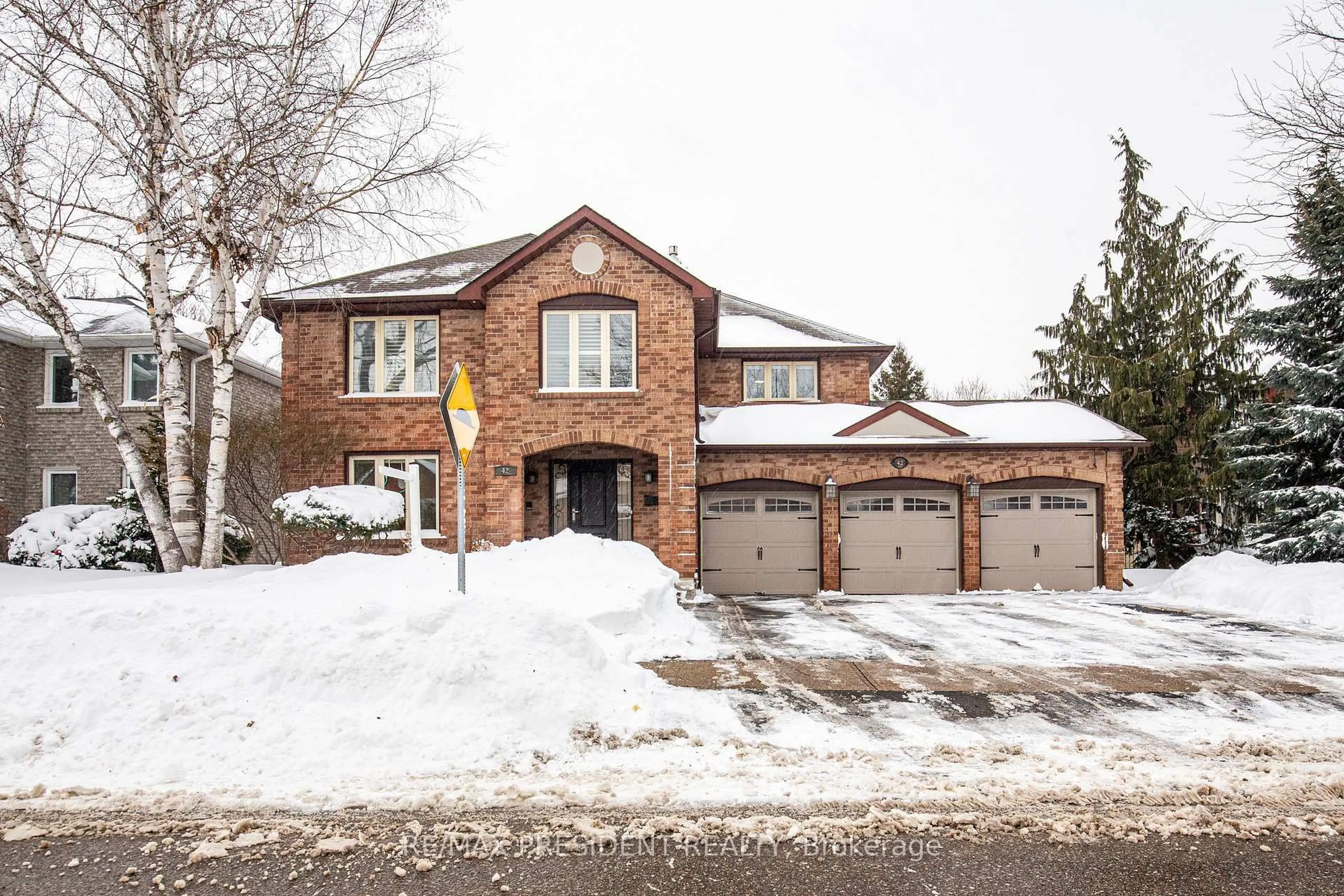 Home with brick exterior material, street for 42 Mount Forest Dr, Brampton Ontario L6Z 1B7