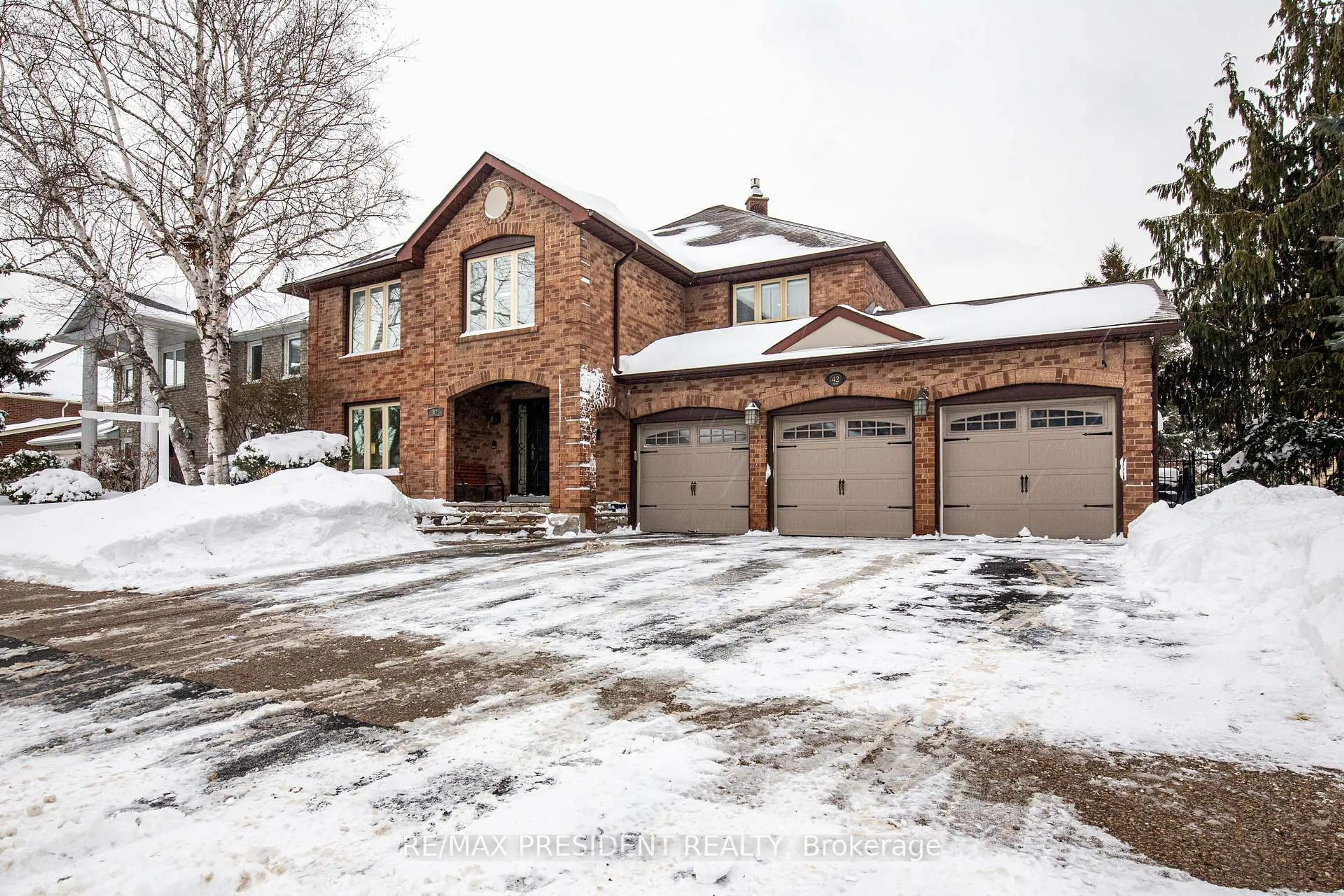 Home with brick exterior material, street for 42 Mount Forest Dr, Brampton Ontario L6Z 1B7