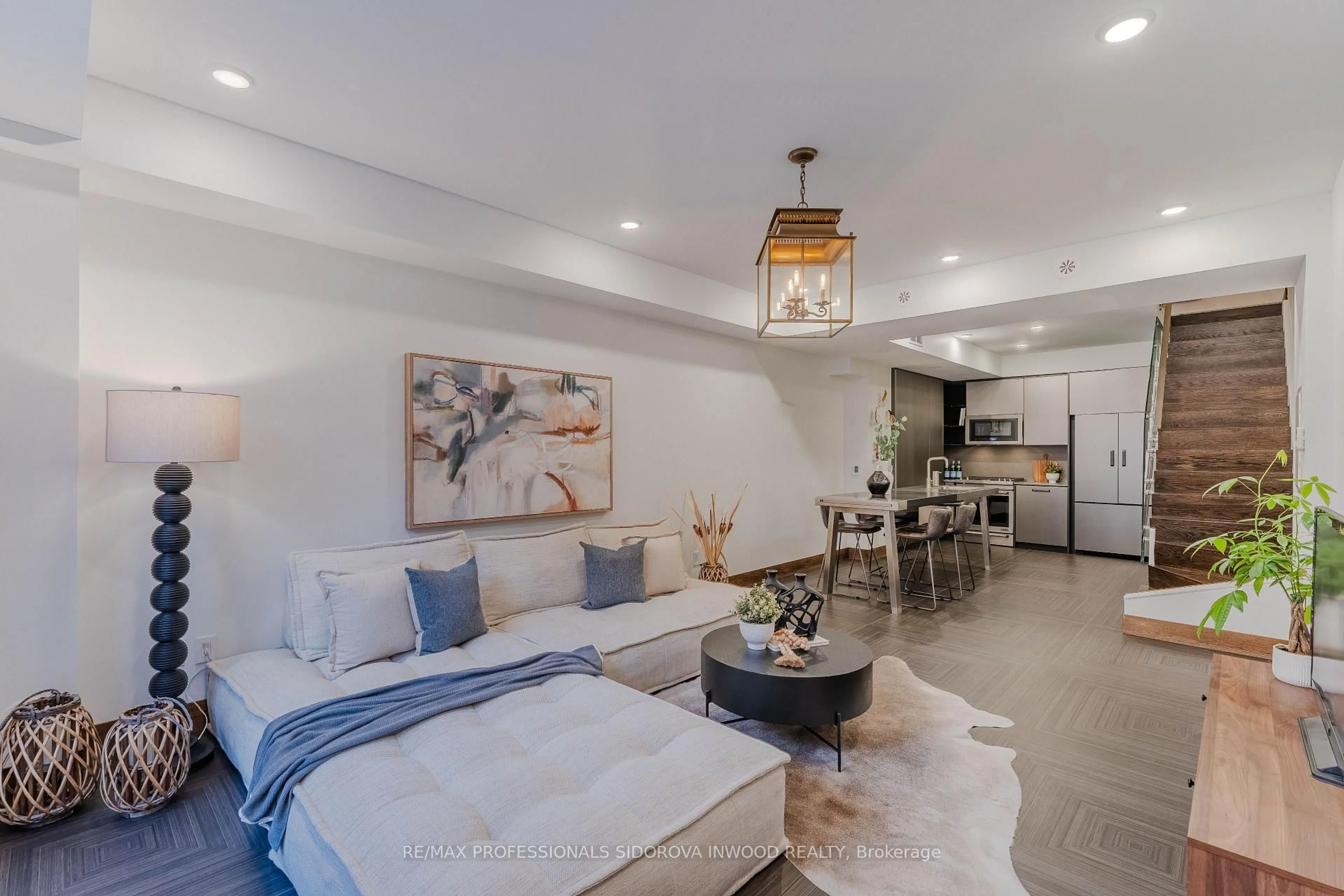 Living room with furniture, unknown for 3 Elsie Lane #30, Toronto Ontario M6P 0B8