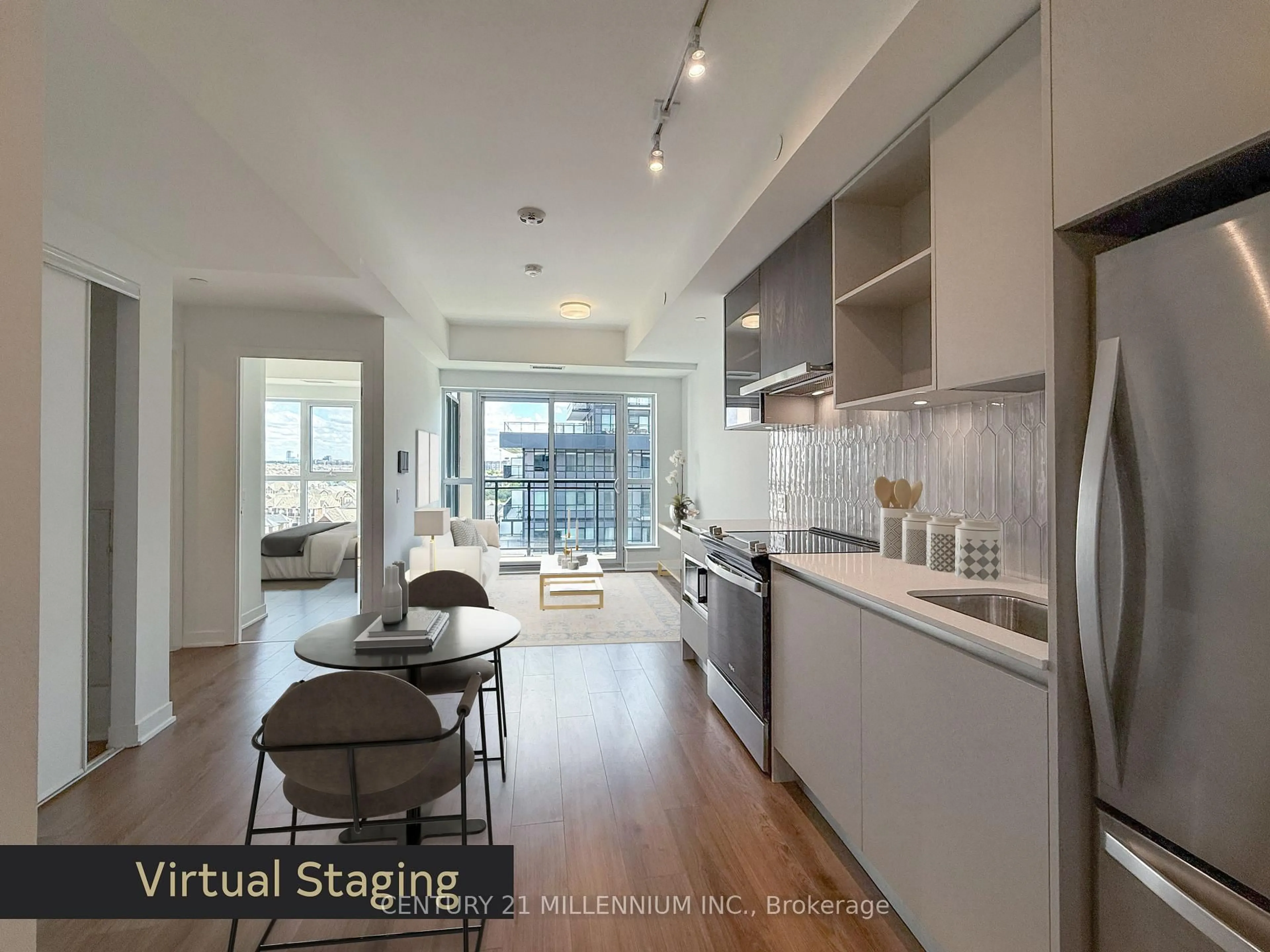 Open concept kitchen, unknown for 405 Dundas St #810, Oakville Ontario L6M 5P9
