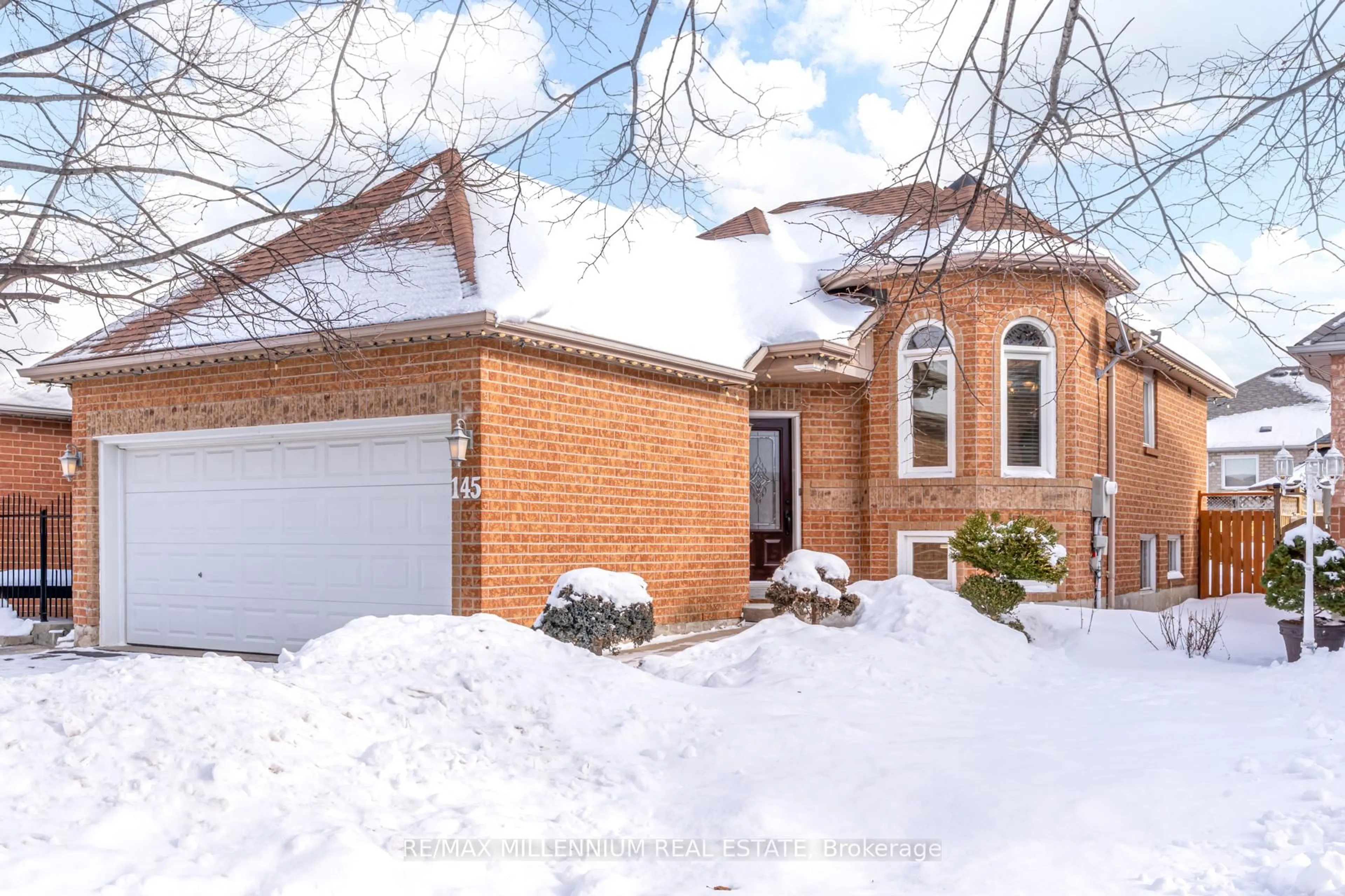 Home with brick exterior material, street for 145 Springview Dr, Brampton Ontario L6X 4K2