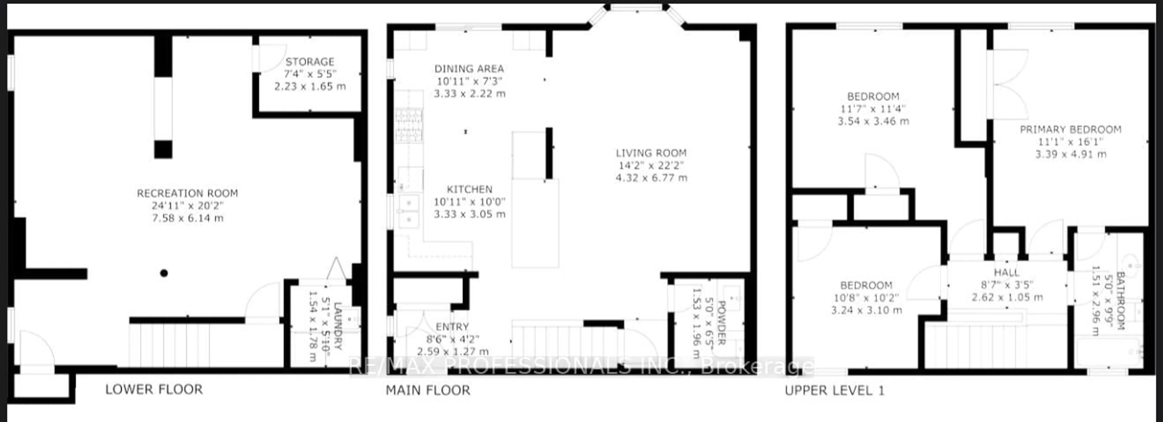 Floor plan for 99 Desert Sand Dr, Brampton Ontario L6R 1V7