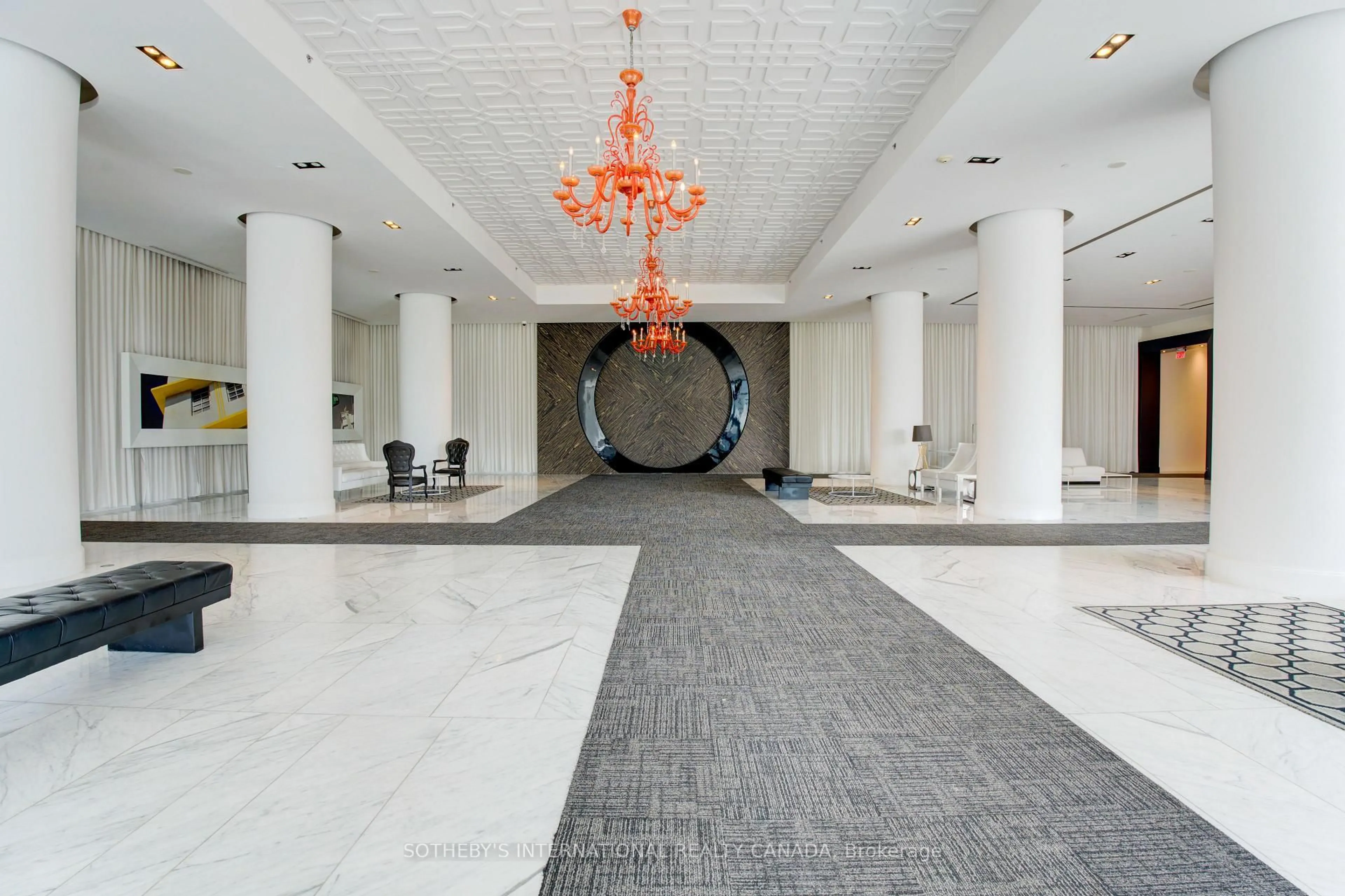 Lobby for 88 Park Lawn Rd #2605, Toronto Ontario M8Y 0B5