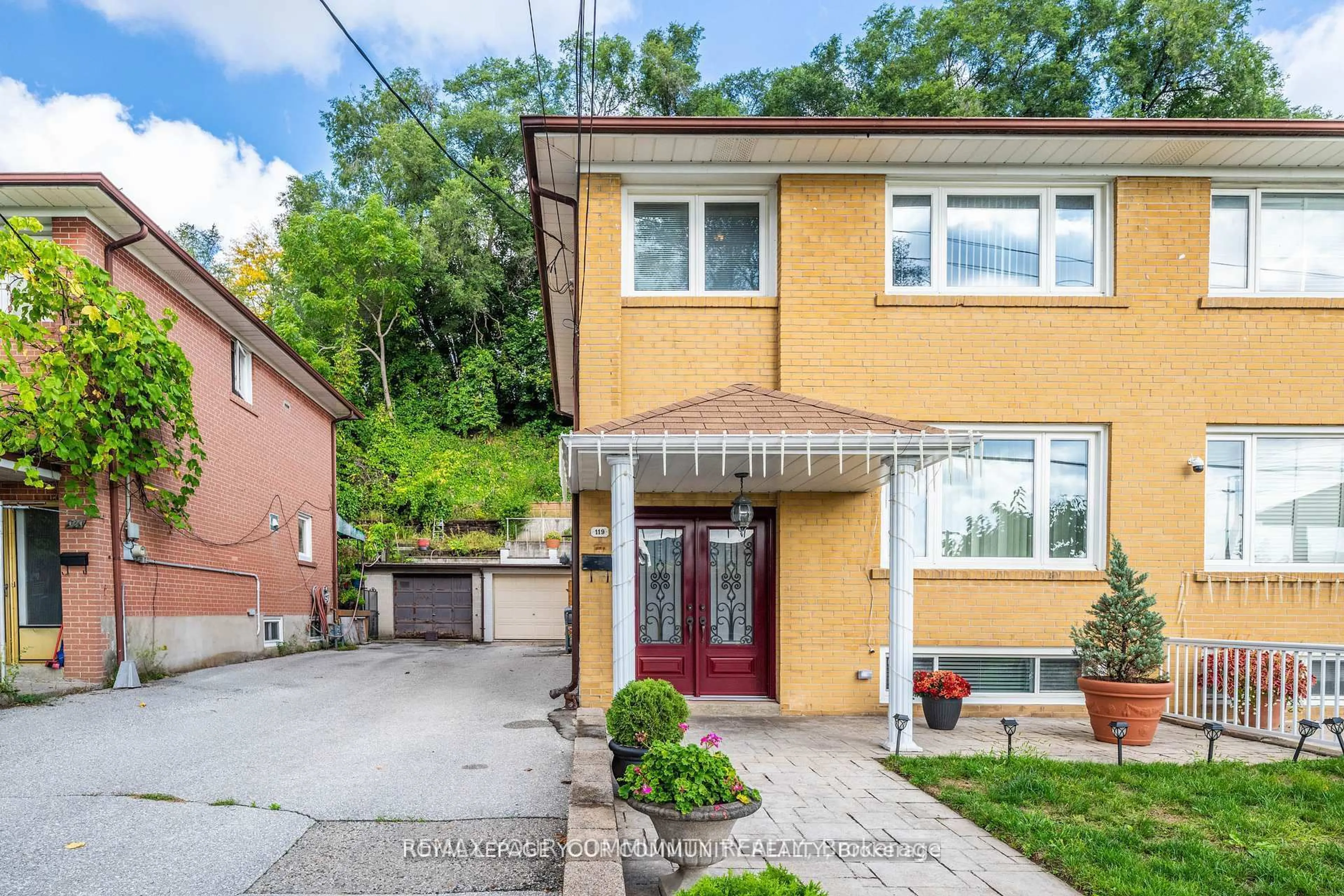 Home with brick exterior material, street for 119 Dalrymple Dr, Toronto Ontario M6N 4S2