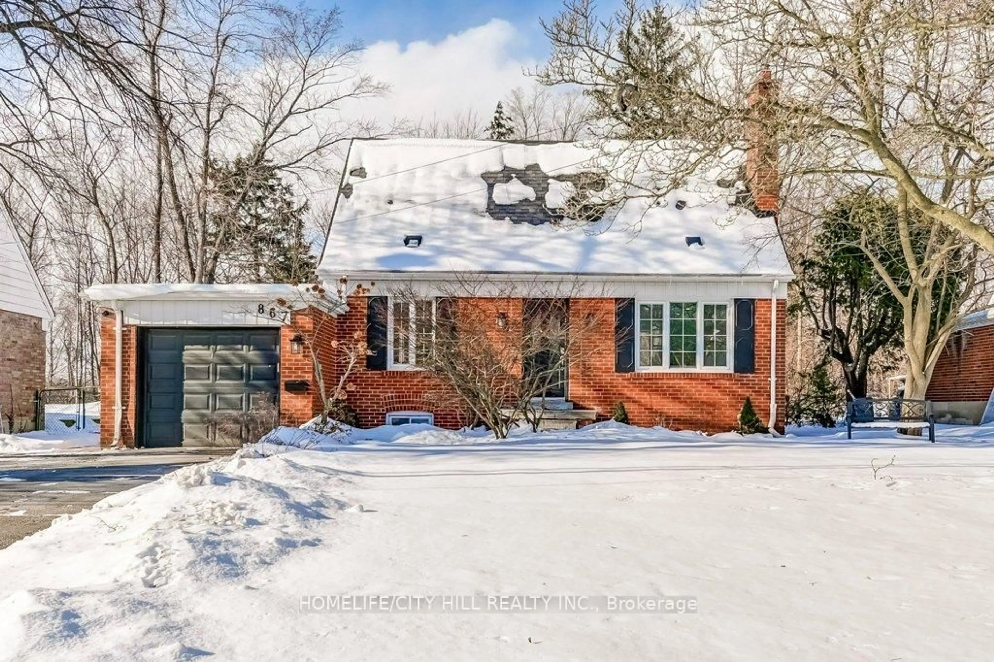 Home with brick exterior material, street for 867 Melton Dr, Mississauga Ontario L4Y 1K9
