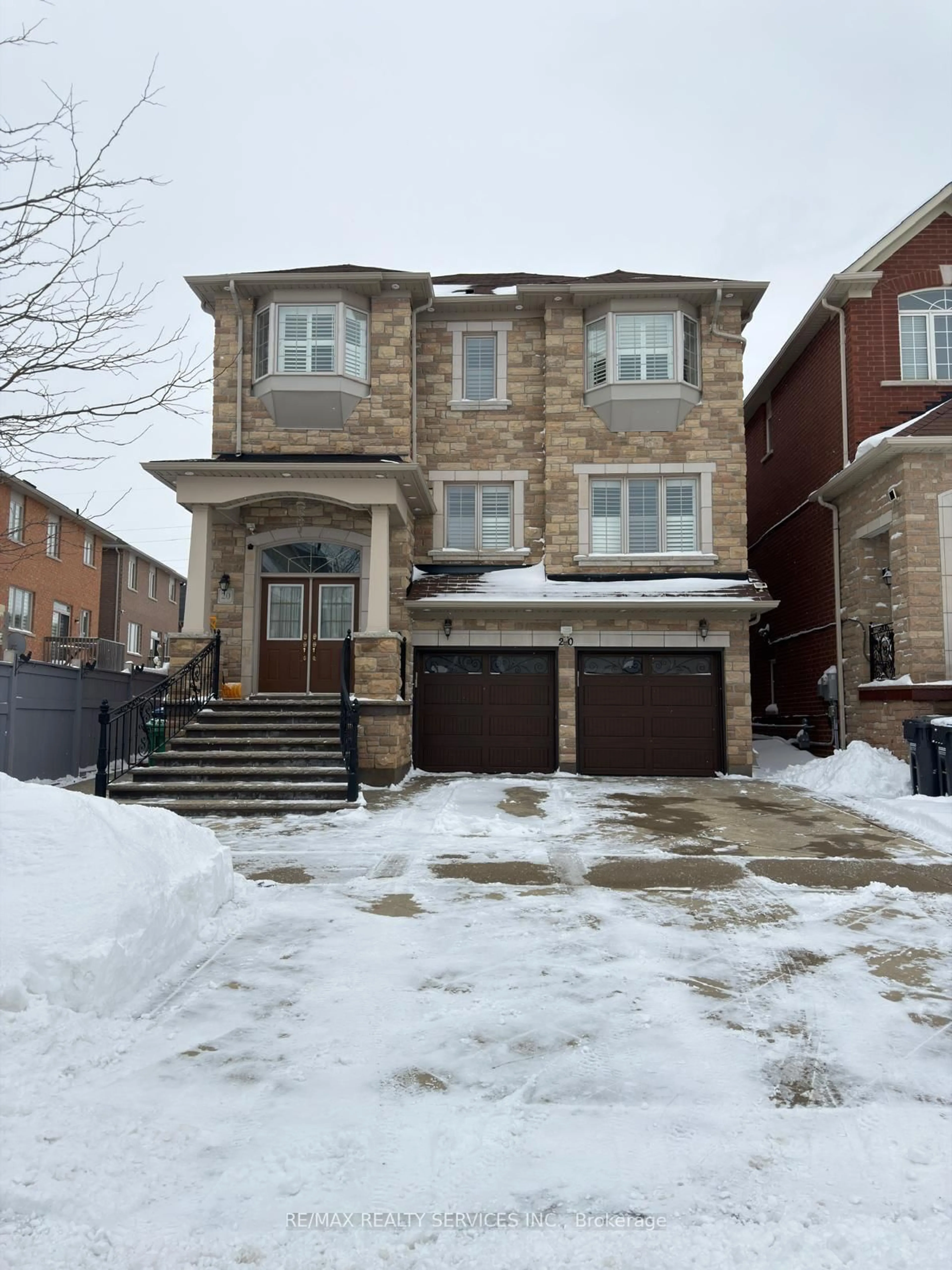 Home with brick exterior material, street for 20 Maywood St, Brampton Ontario L6Y 0W6