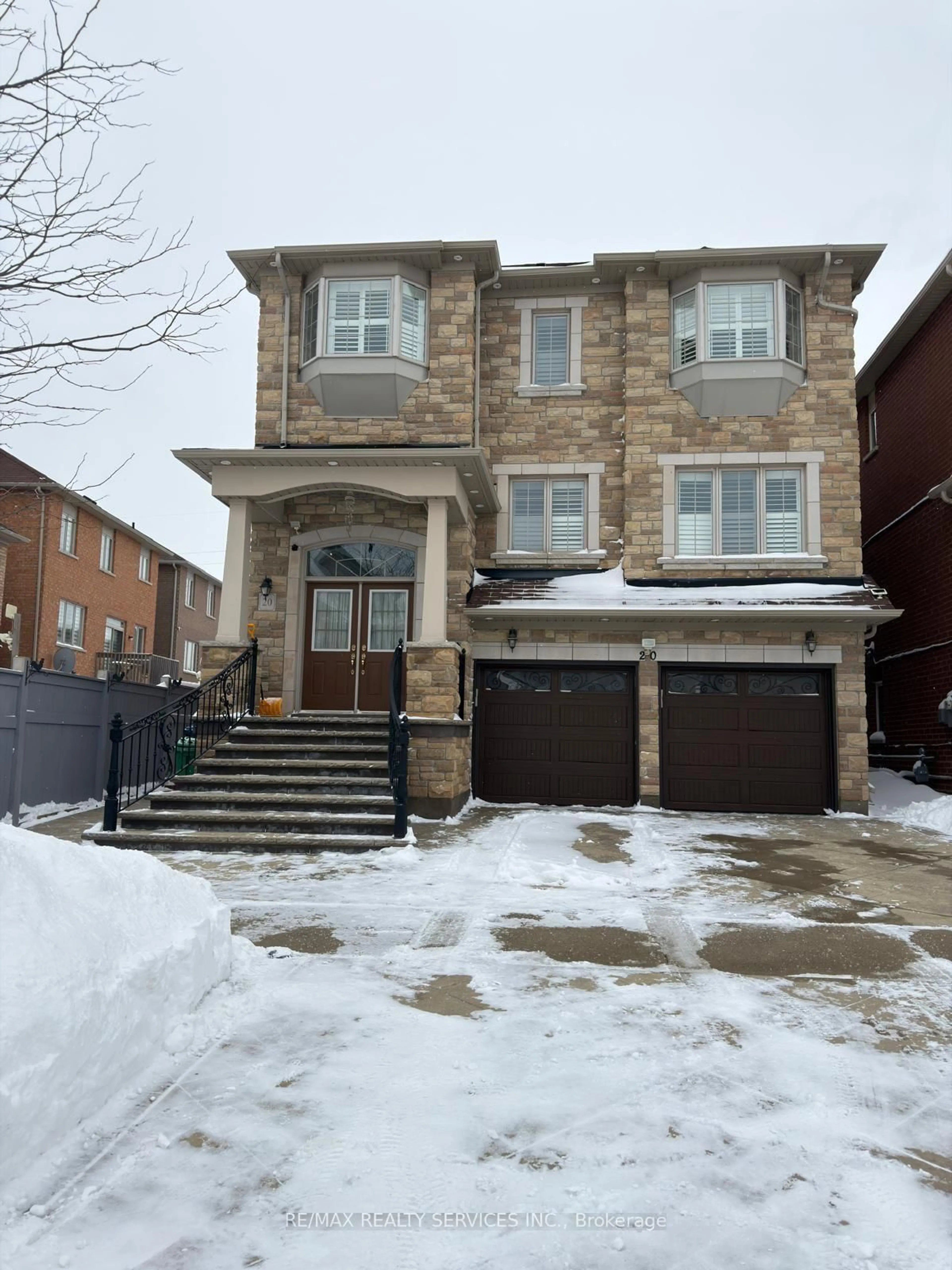 Home with brick exterior material, street for 20 Maywood St, Brampton Ontario L6Y 0W6