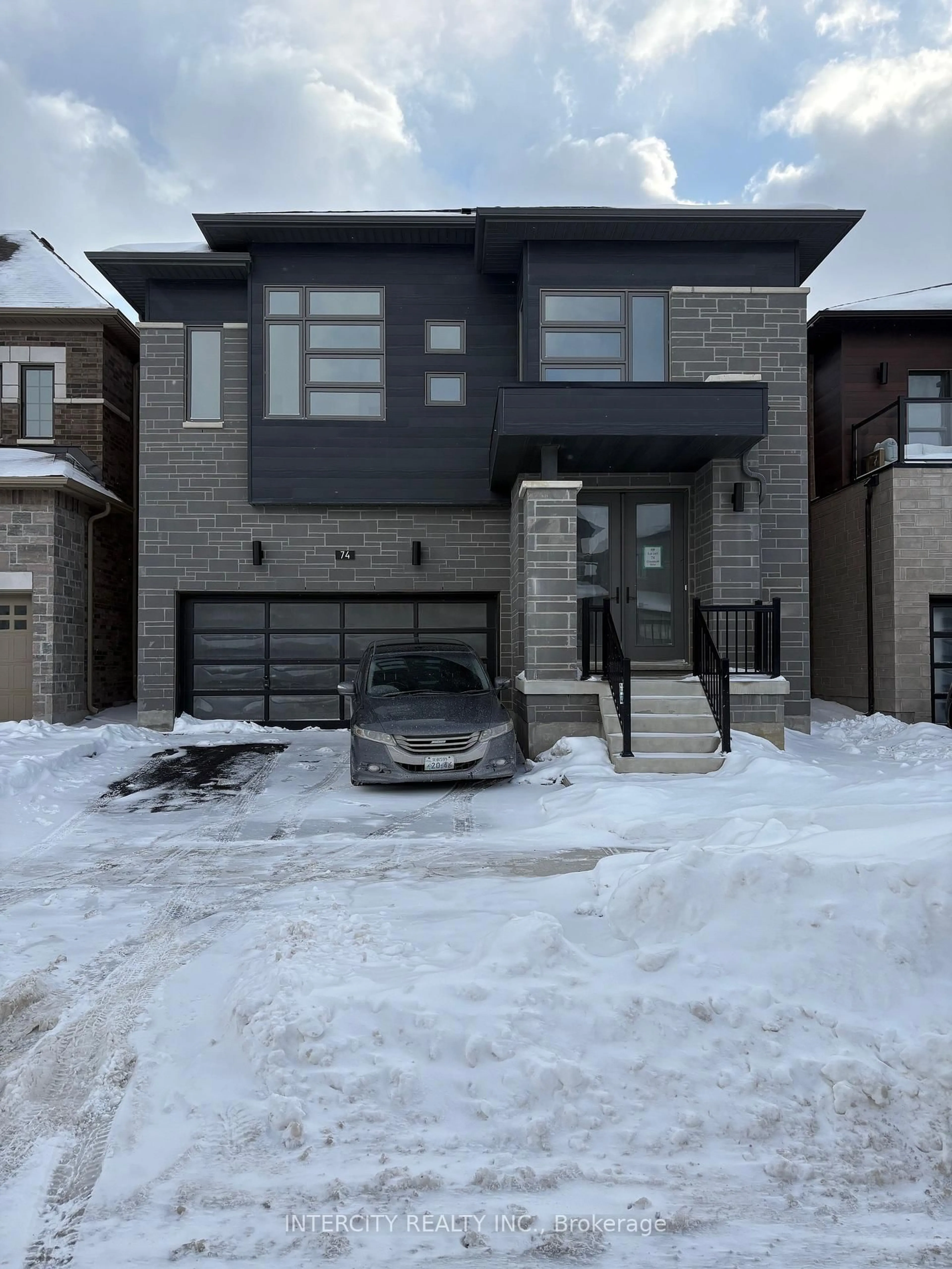 Home with brick exterior material, street for 74 Claremont Dr #Lot 165, Brampton Ontario L6R 4G2