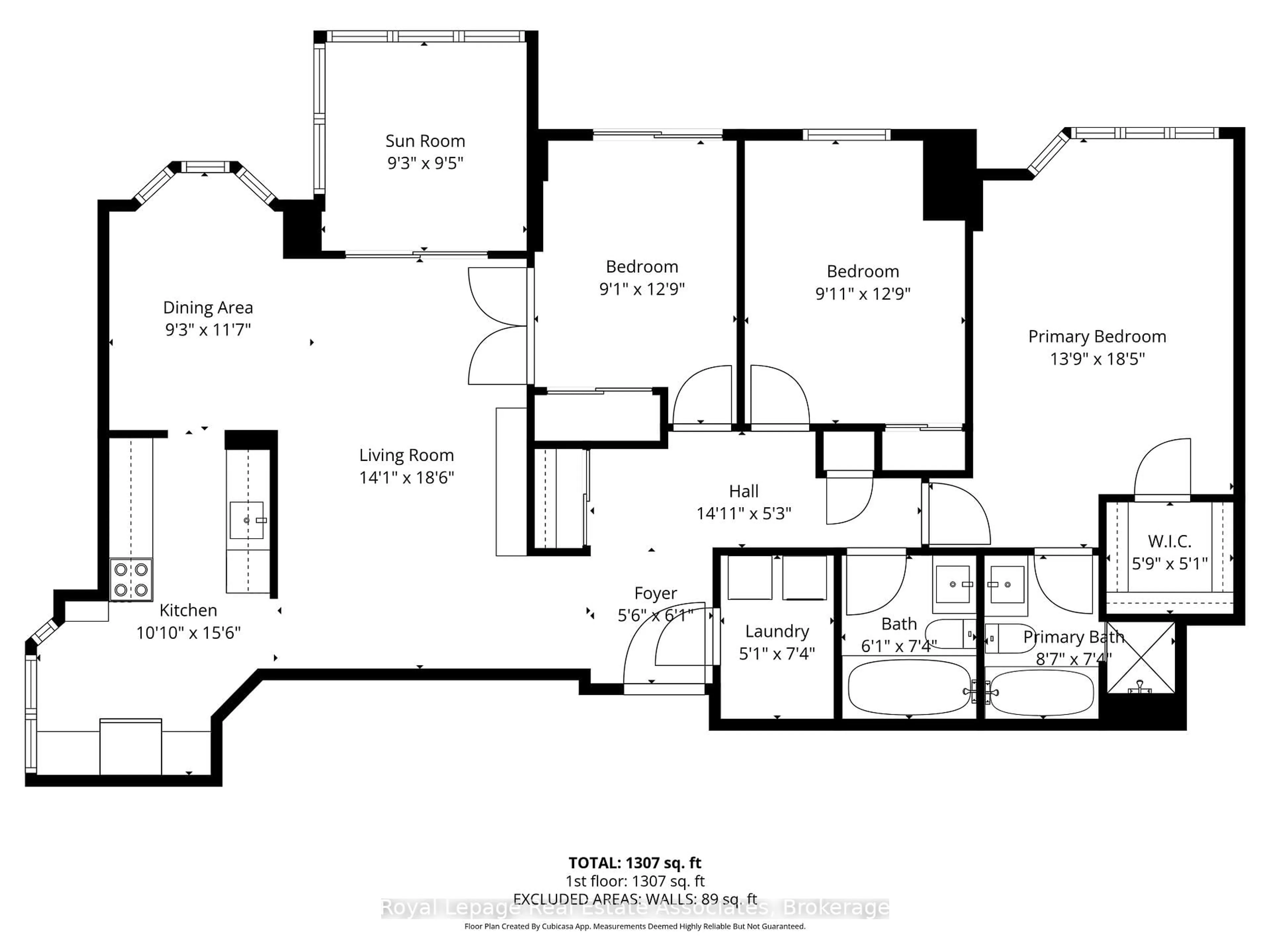 Floor plan for 10 Malta Ave #1004, Brampton Ontario L6Y 4G6