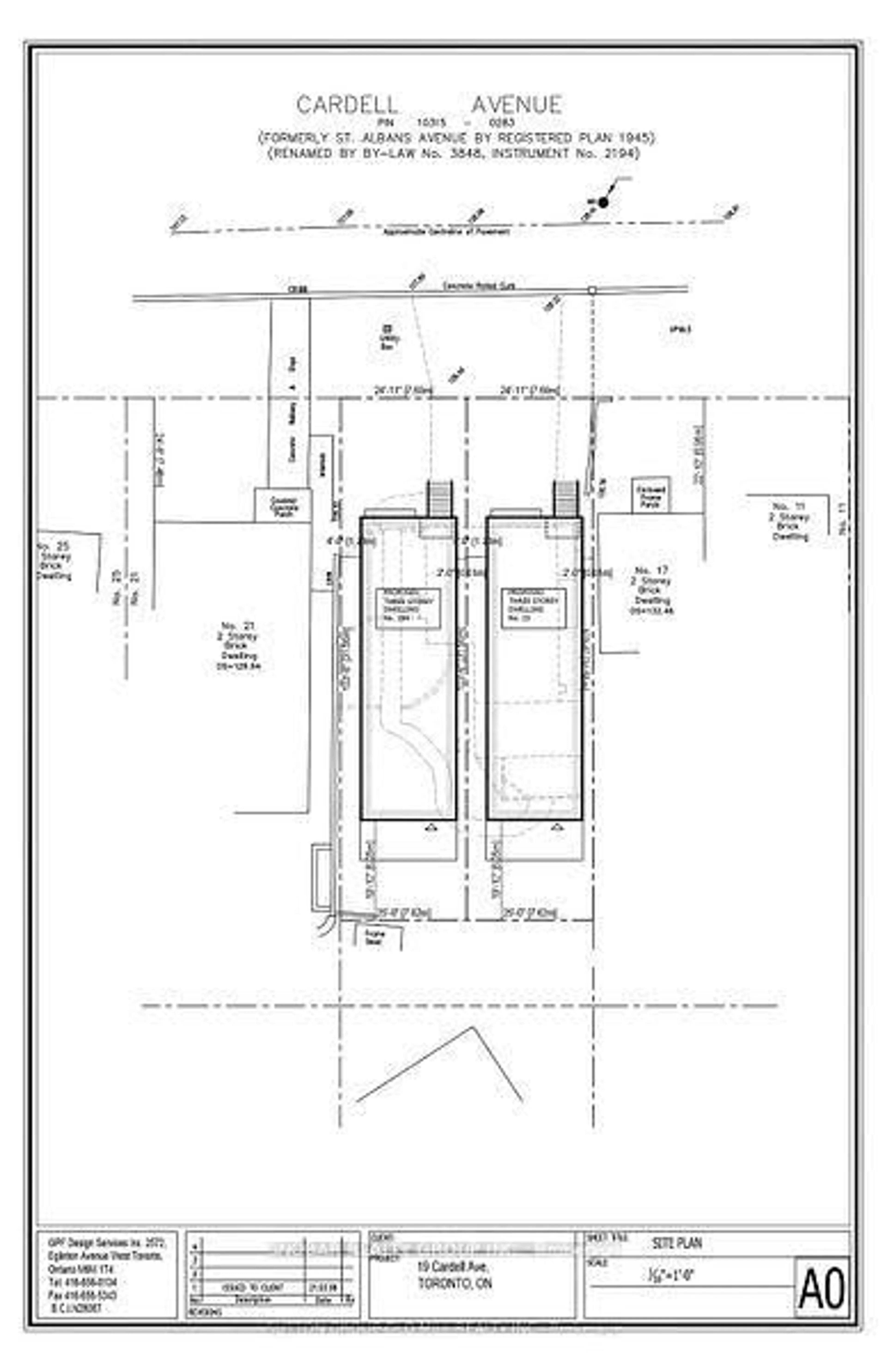 Floor plan for 19B Cardell Ave, Toronto Ontario M9N 1S4