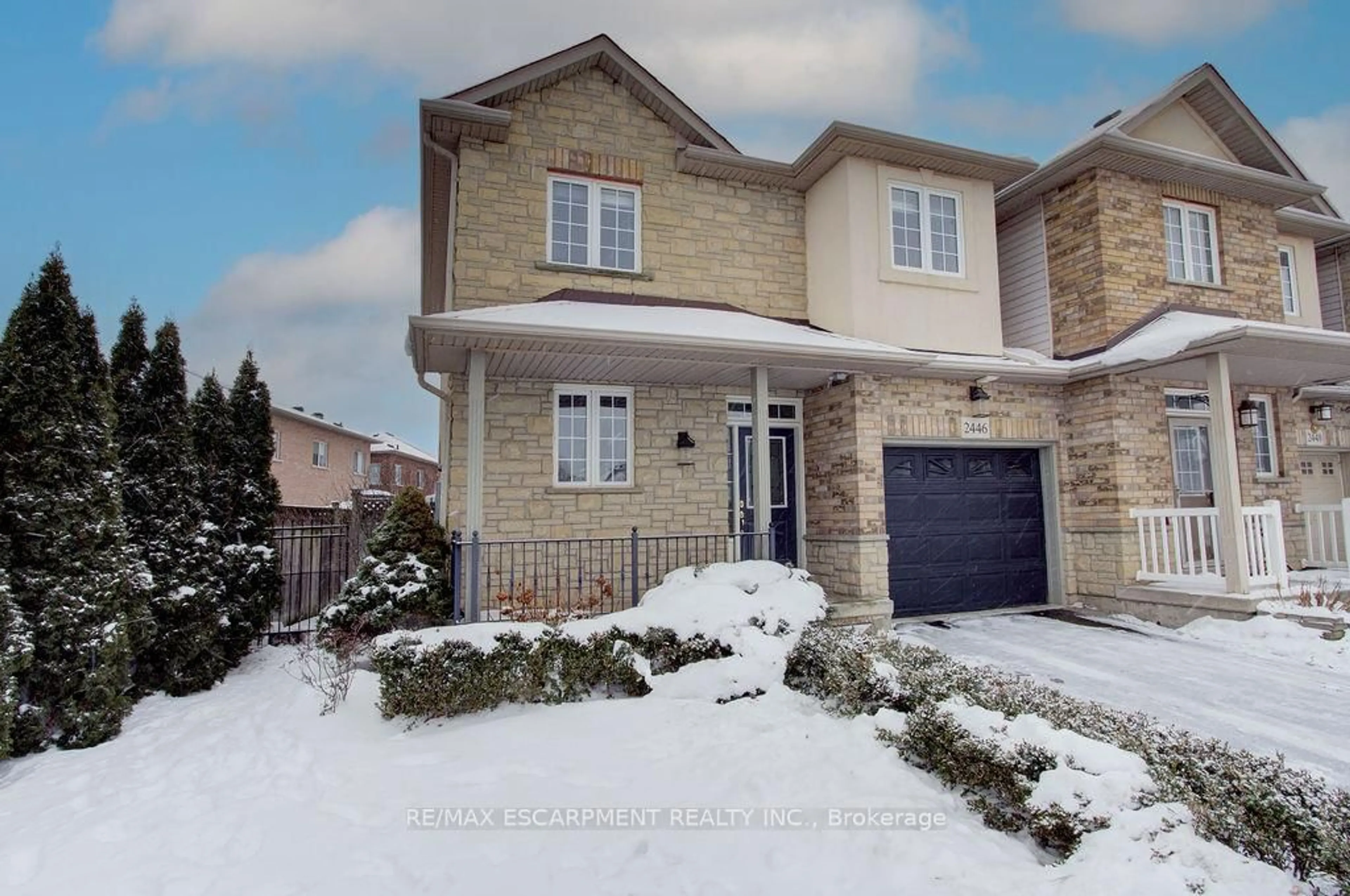 Home with brick exterior material, street for 2446 Sutton Dr, Burlington Ontario L7L 7A9