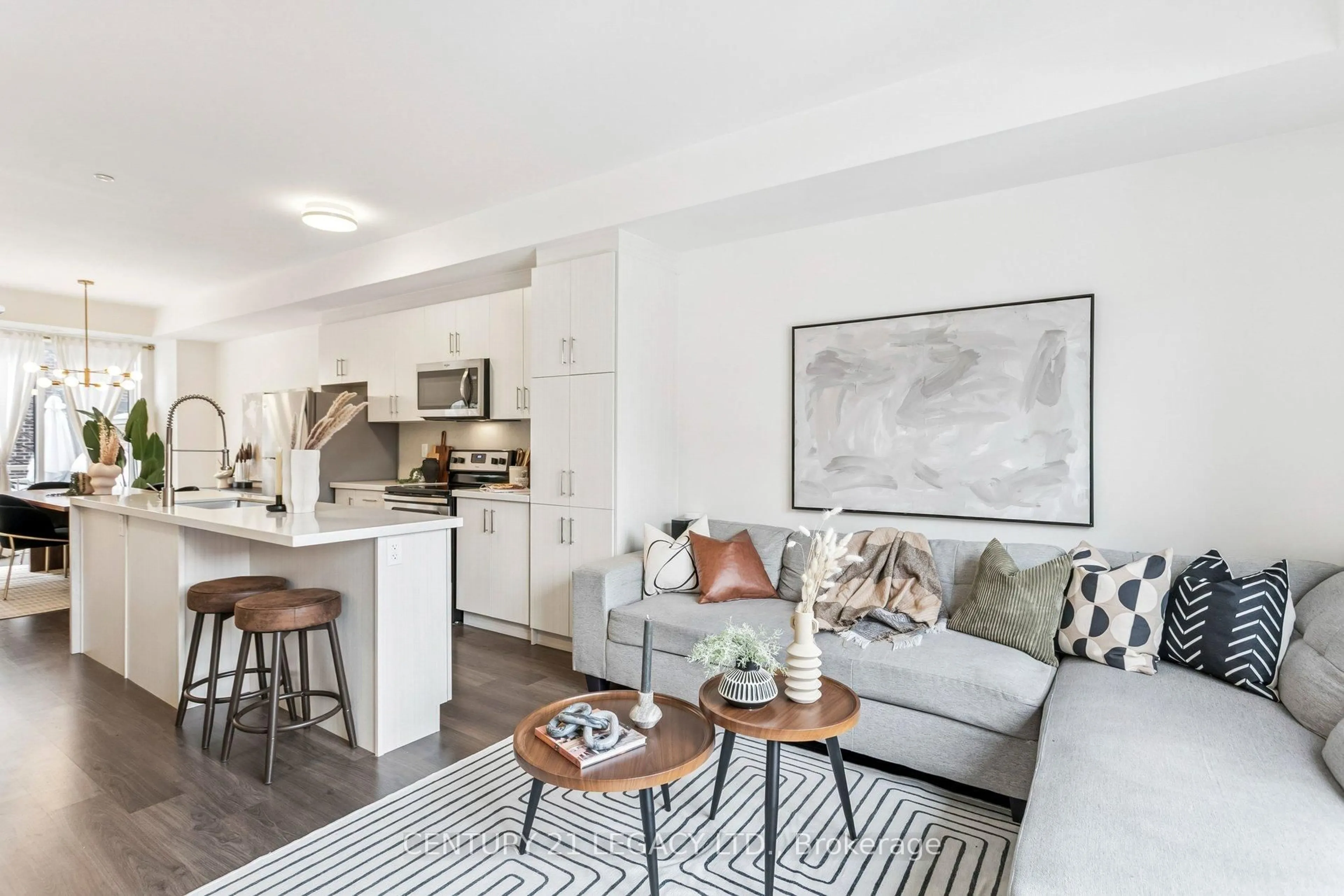 Living room with furniture, unknown for 80 Eastwood Park Gdns #2, Toronto Ontario M8W 0B2