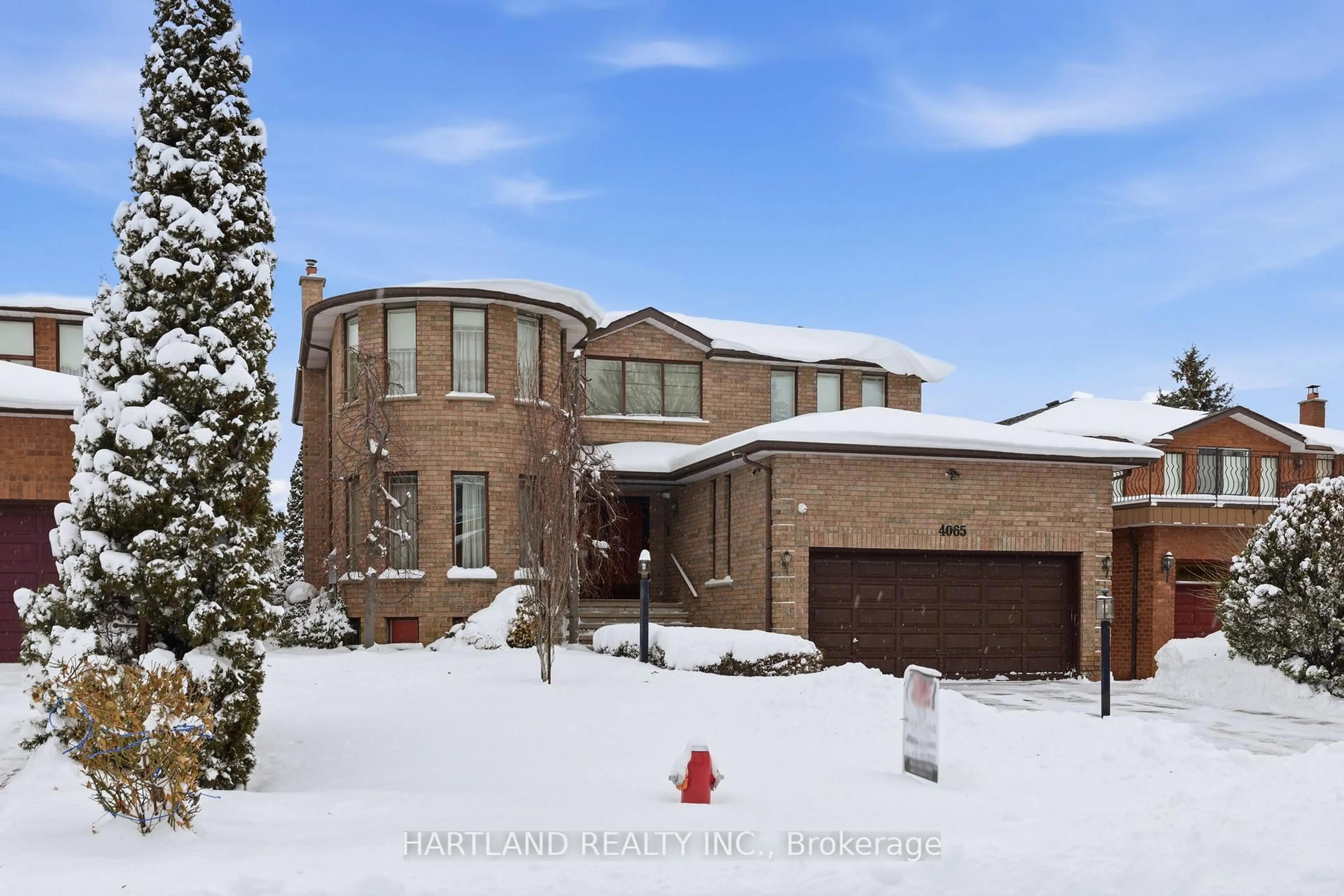 Home with brick exterior material, street for 4065 River Mill Way, Mississauga Ontario L4W 4C1